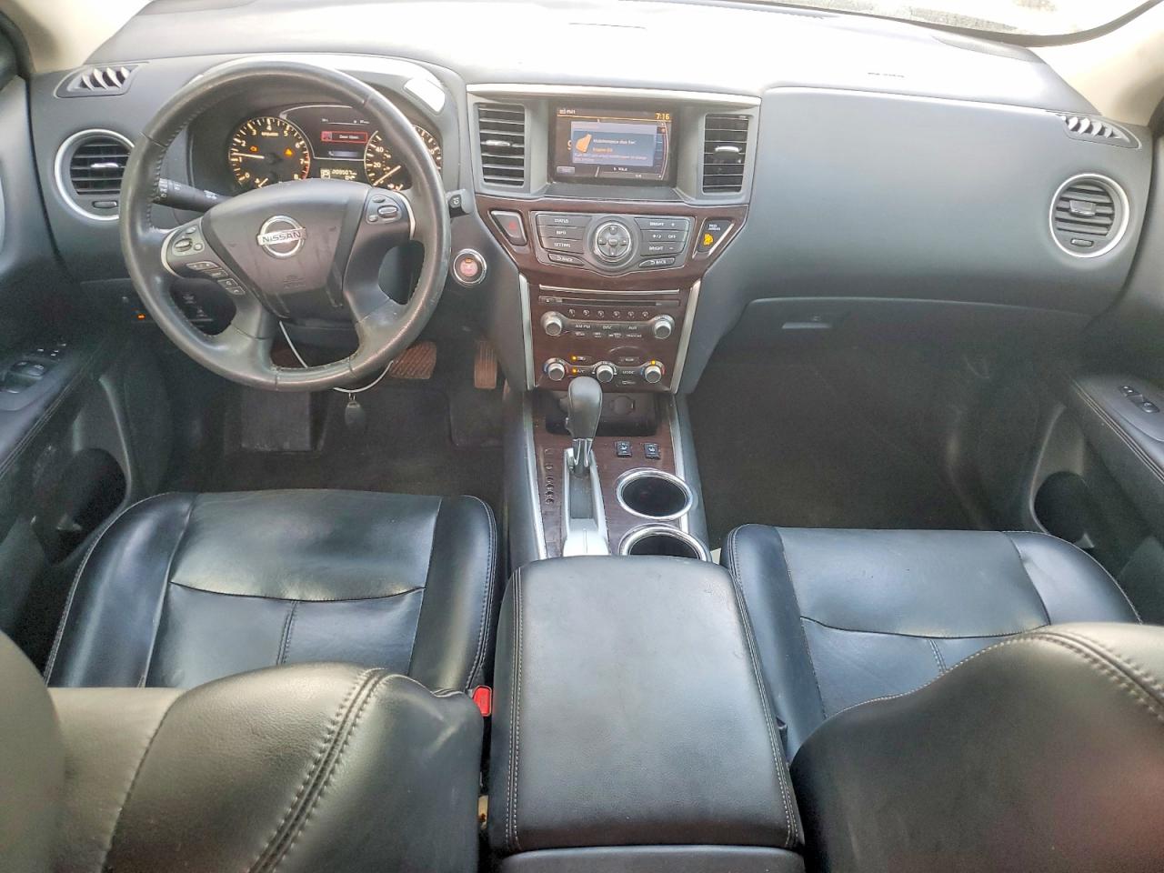 2015 Nissan Pathfinder Sl Серый vin: 5N1AR2MN4FC671847