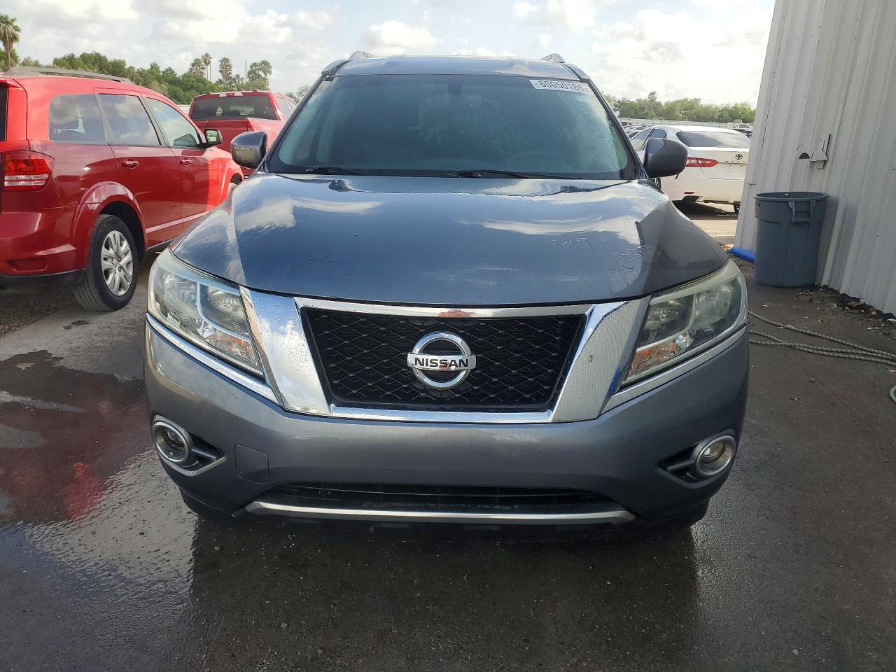 2015 Nissan Pathfinder Sl Серый vin: 5N1AR2MN4FC671847