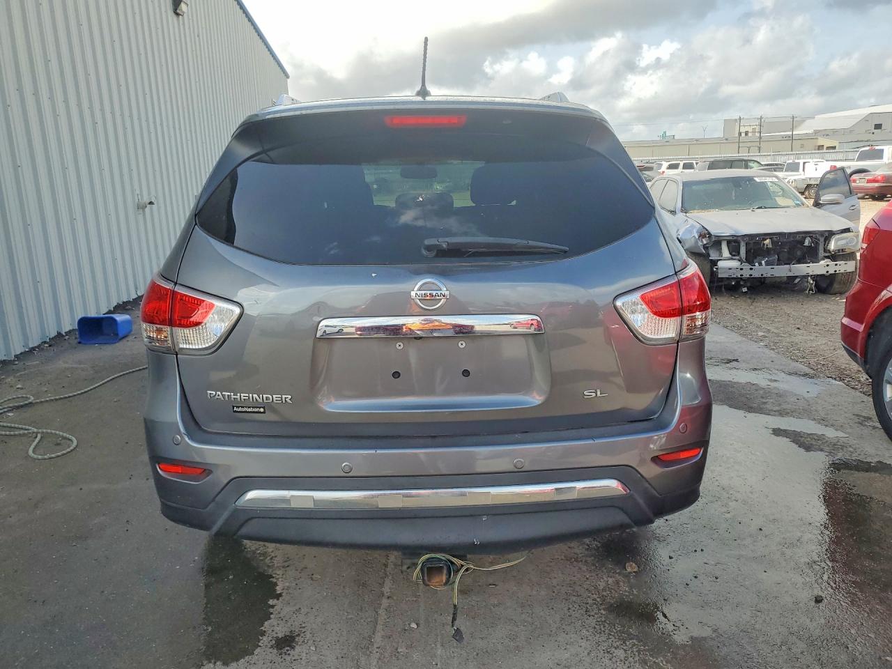 2015 Nissan Pathfinder Sl Серый vin: 5N1AR2MN4FC671847