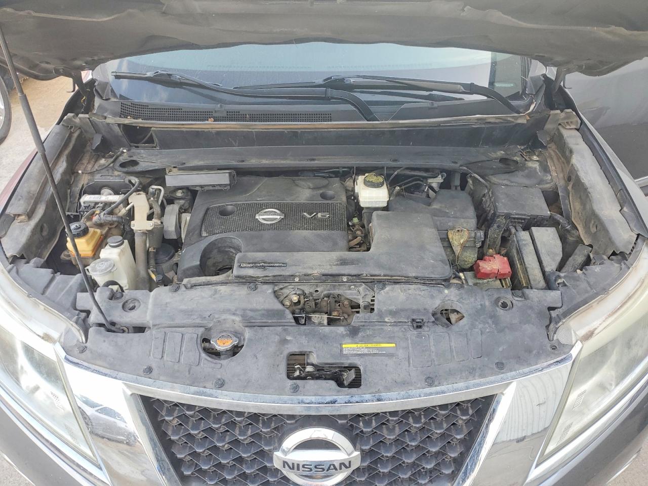 2015 Nissan Pathfinder Sl Серый vin: 5N1AR2MN4FC671847