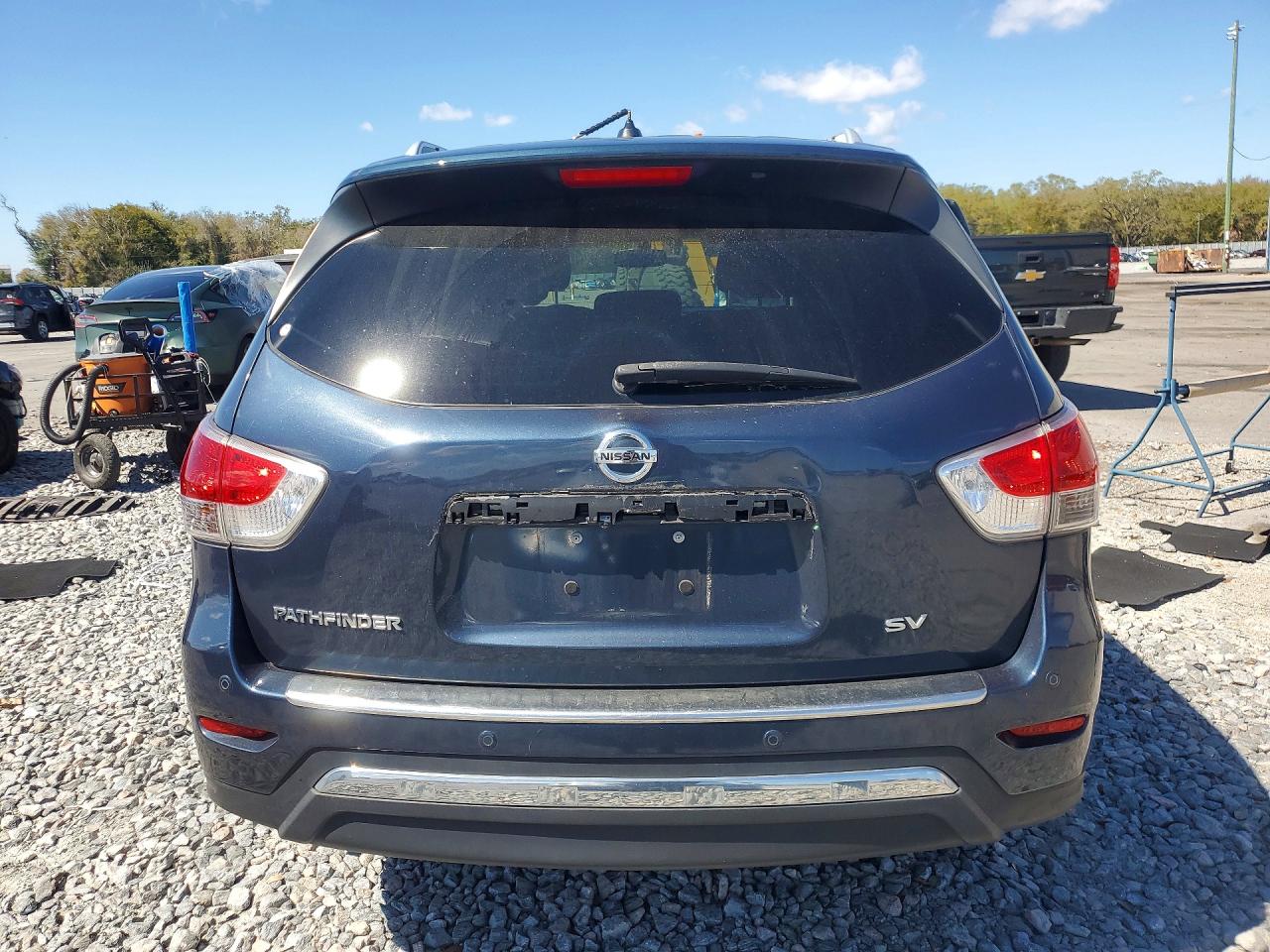 2015 Nissan Path Finde Blue vin: 5N1AR2MN4FC672335