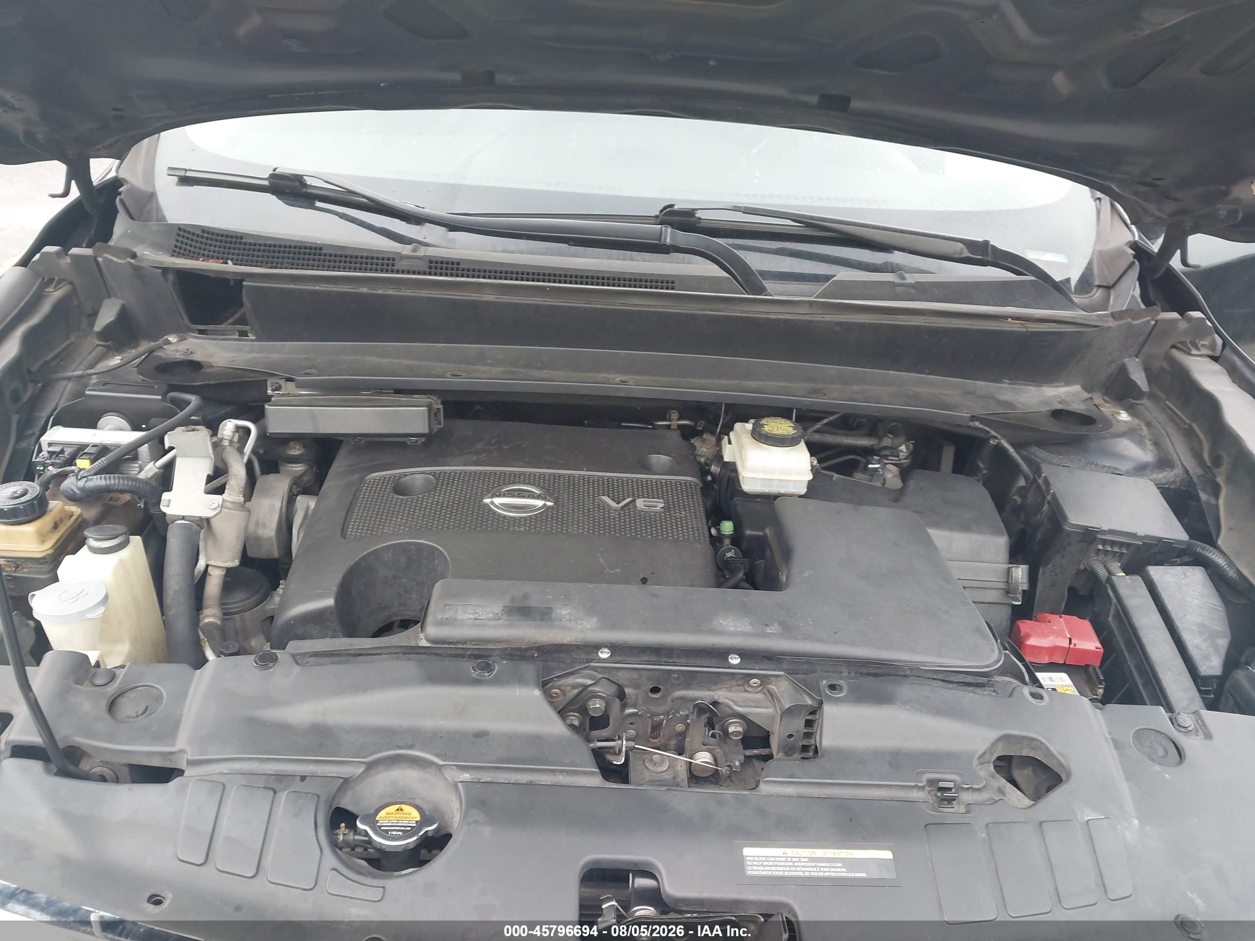 2015 Nissan Pathfinder Sv Black vin: 5N1AR2MN4FC674781