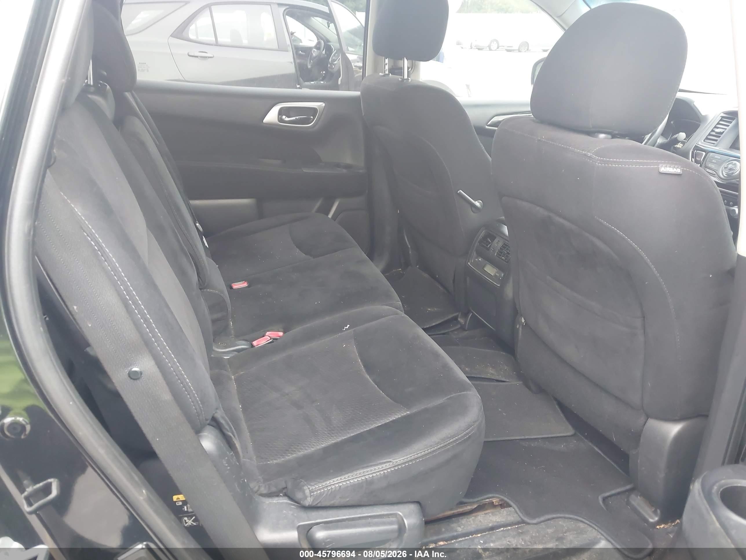 2015 Nissan Pathfinder Sv Black vin: 5N1AR2MN4FC674781
