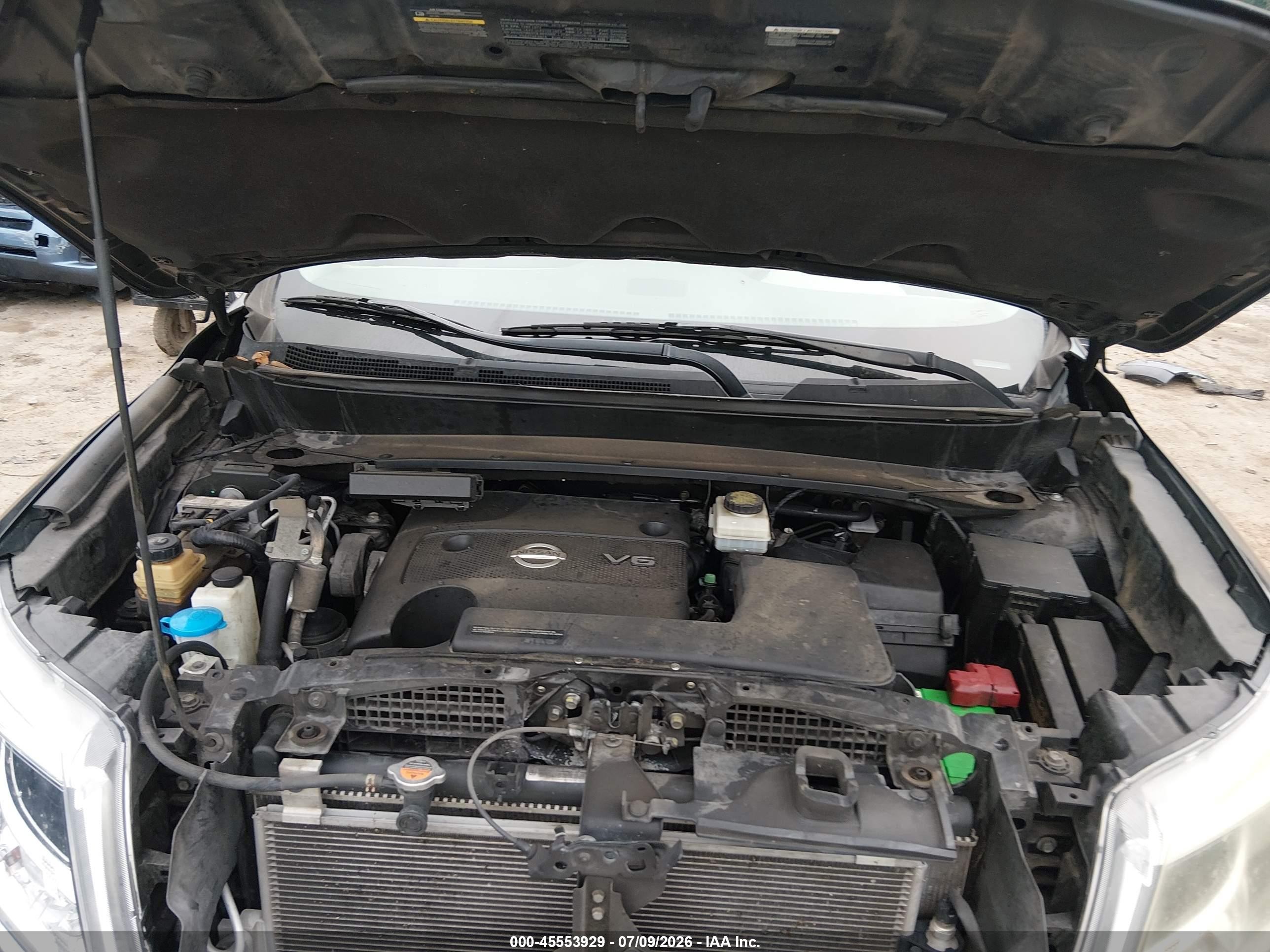 2015 Nissan Pathfinder S Gray vin: 5N1AR2MN4FC696957