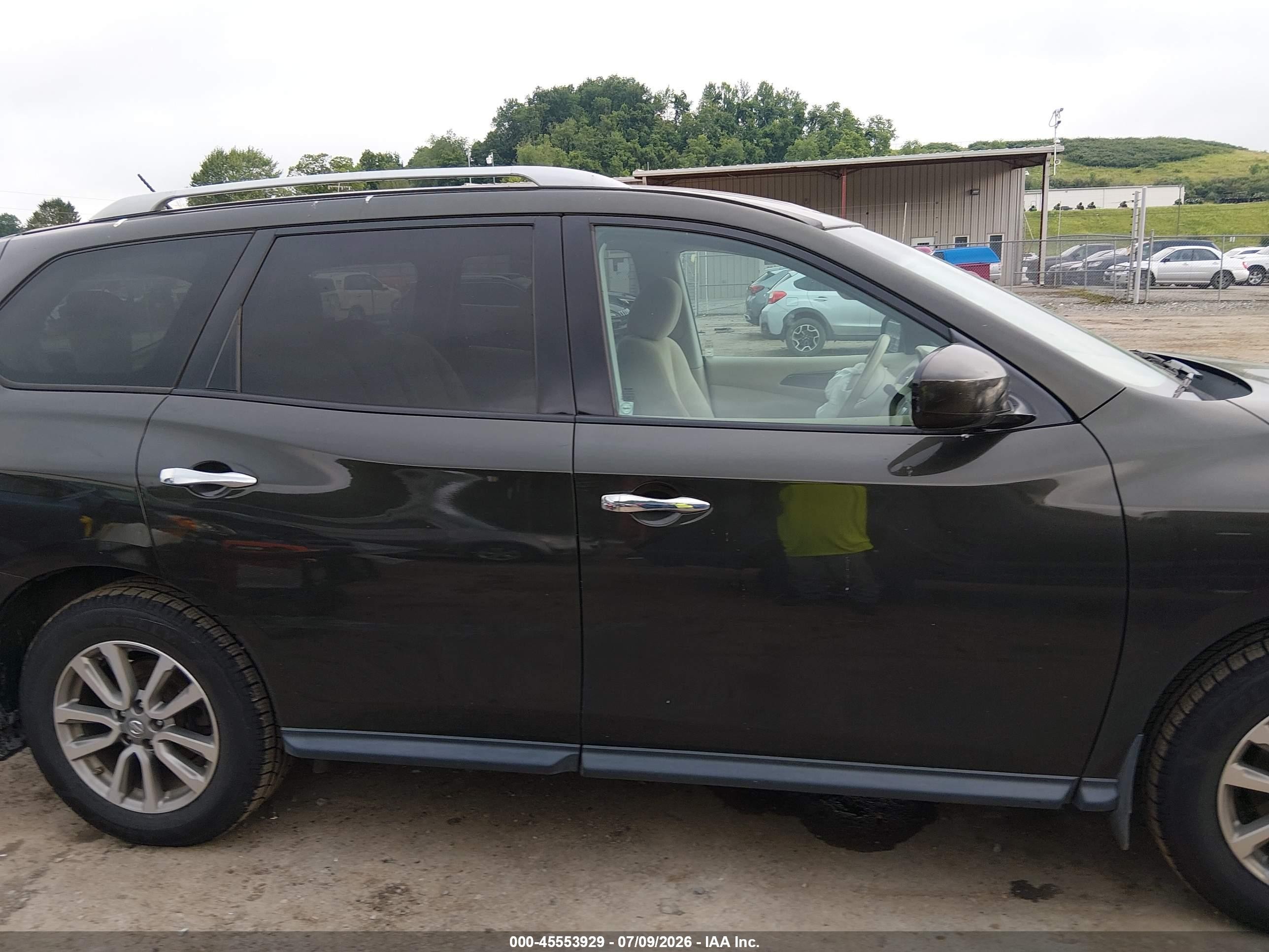 2015 Nissan Pathfinder S Gray vin: 5N1AR2MN4FC696957