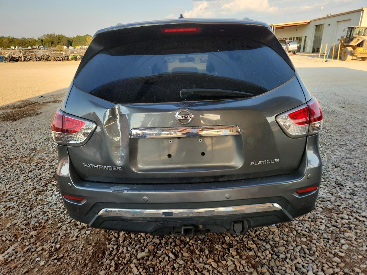 2015 Nissan Pathfinder S Серый vin: 5N1AR2MN4FC706032
