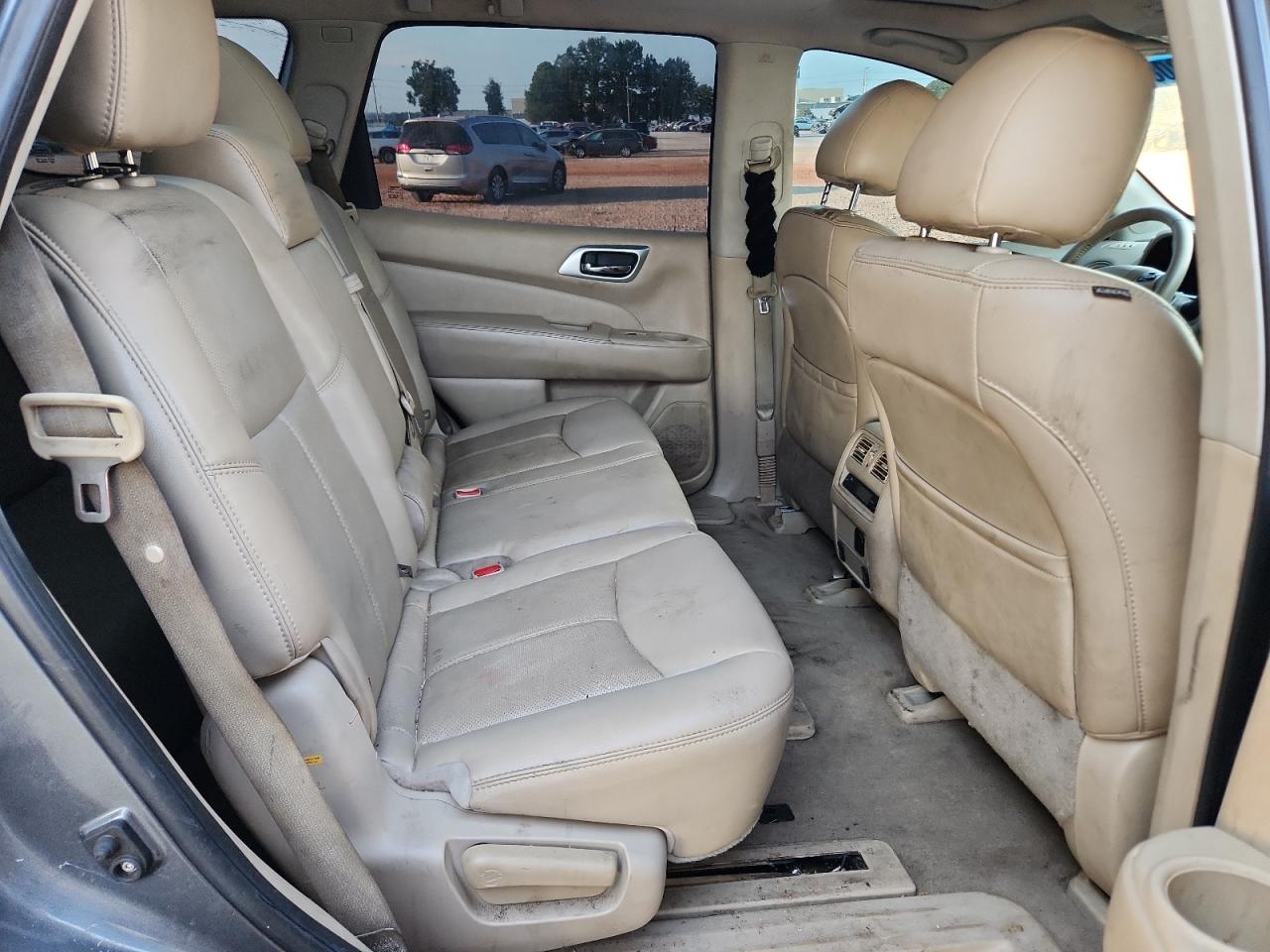 2015 Nissan Pathfinder S Серый vin: 5N1AR2MN4FC706032