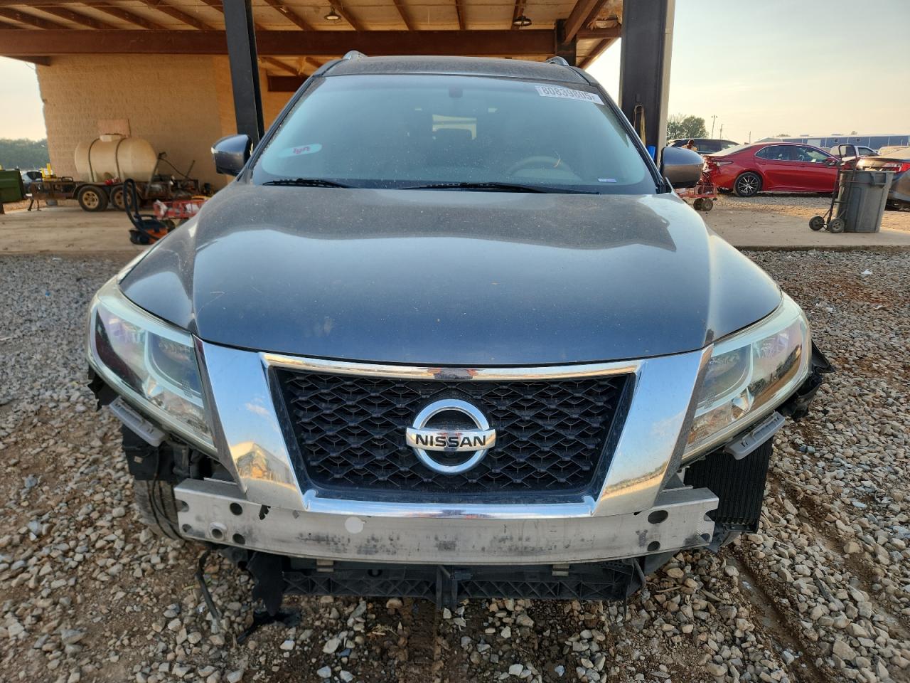 2015 Nissan Pathfinder S Серый vin: 5N1AR2MN4FC706032