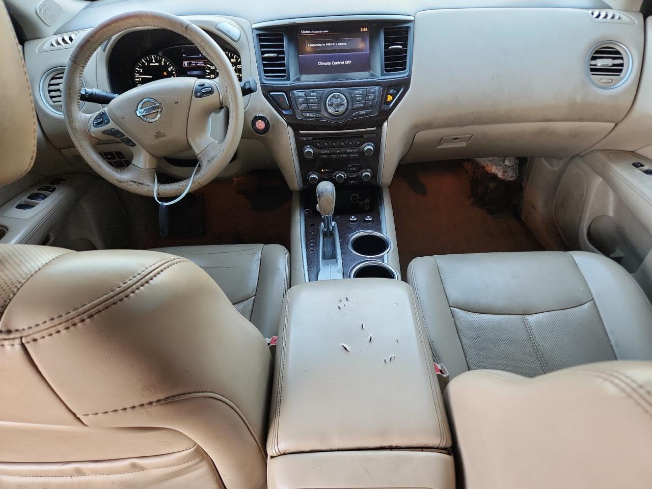 2015 Nissan Pathfinder S Серый vin: 5N1AR2MN4FC706032