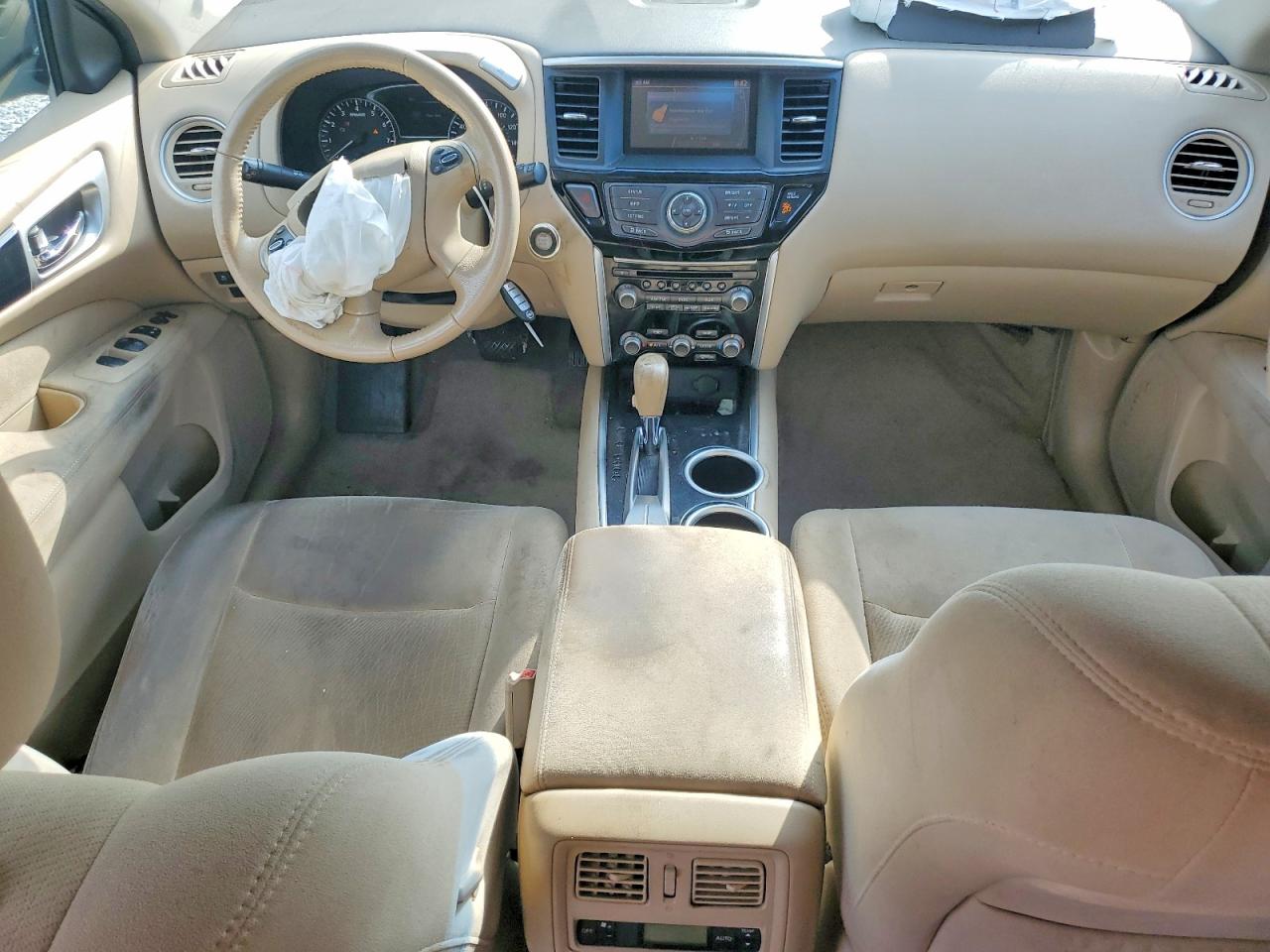 2015 Nissan Pathfinder Sv Blue vin: 5N1AR2MN4FC719394