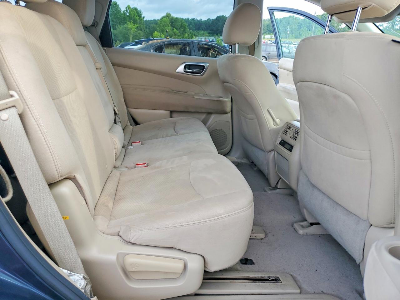 2015 Nissan Pathfinder Sv Blue vin: 5N1AR2MN4FC719394