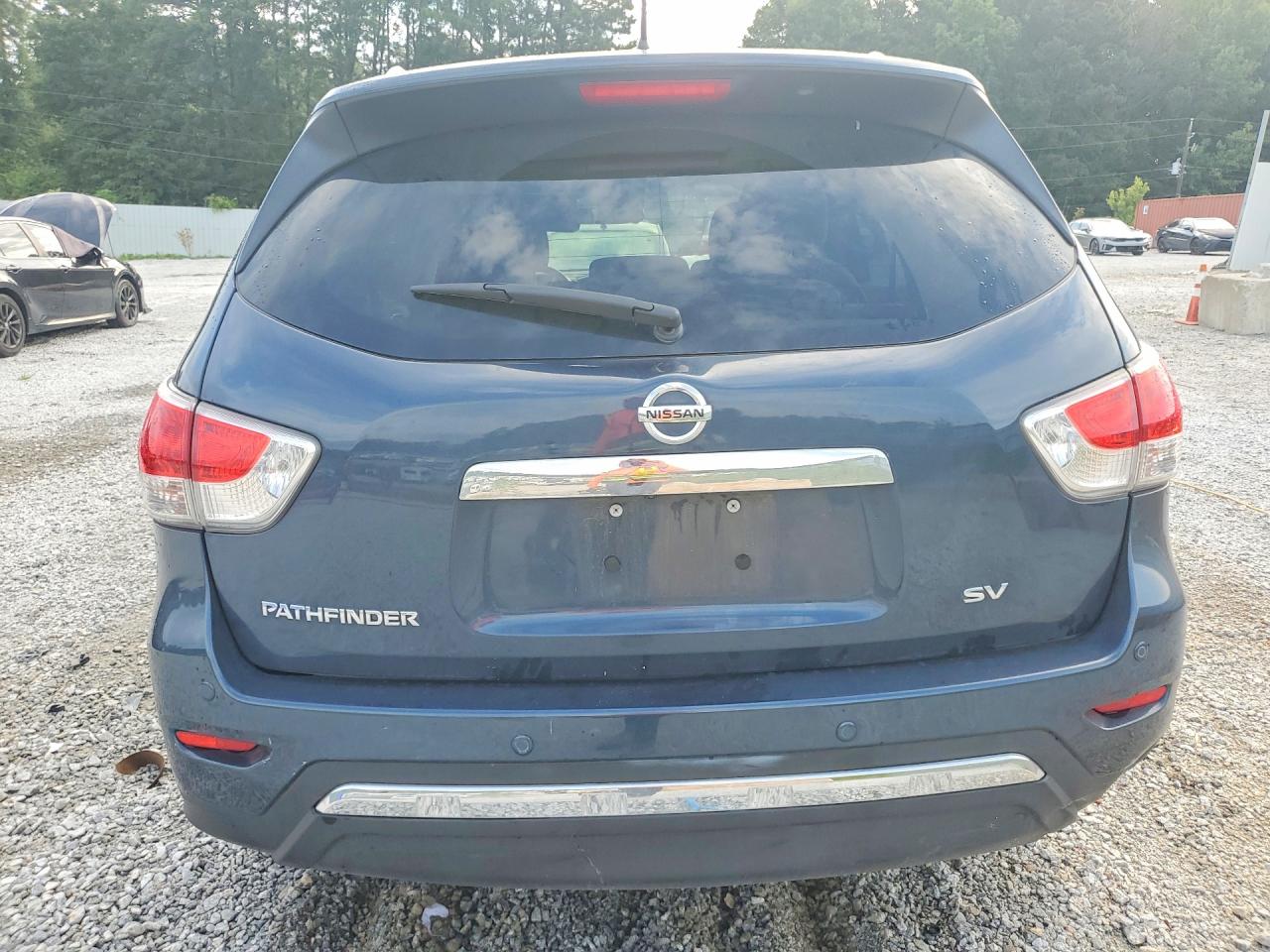 2015 Nissan Pathfinder Sv Blue vin: 5N1AR2MN4FC719394