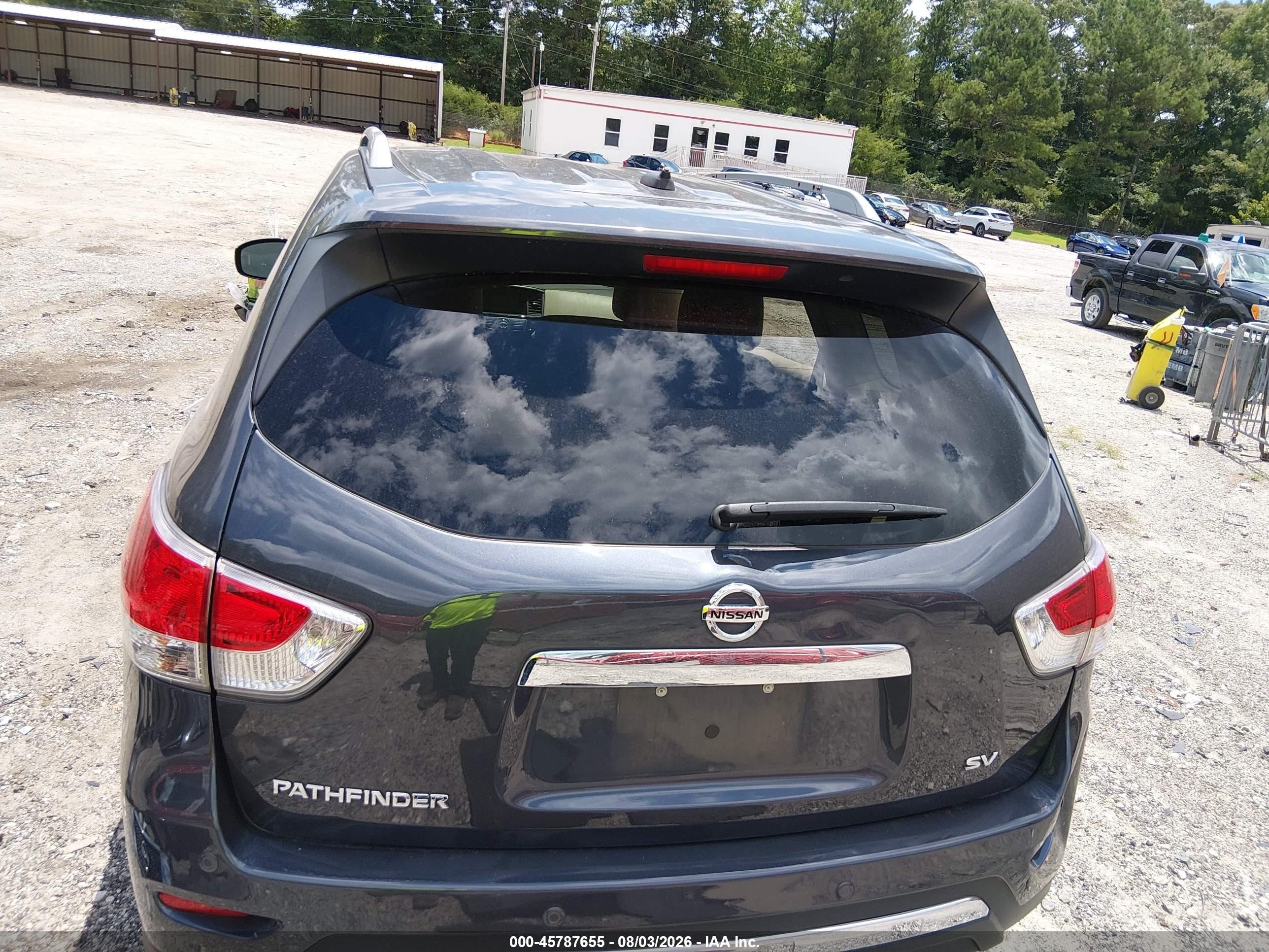 2013 Nissan Pathfinder Sv Серый vin: 5N1AR2MN5DC612335