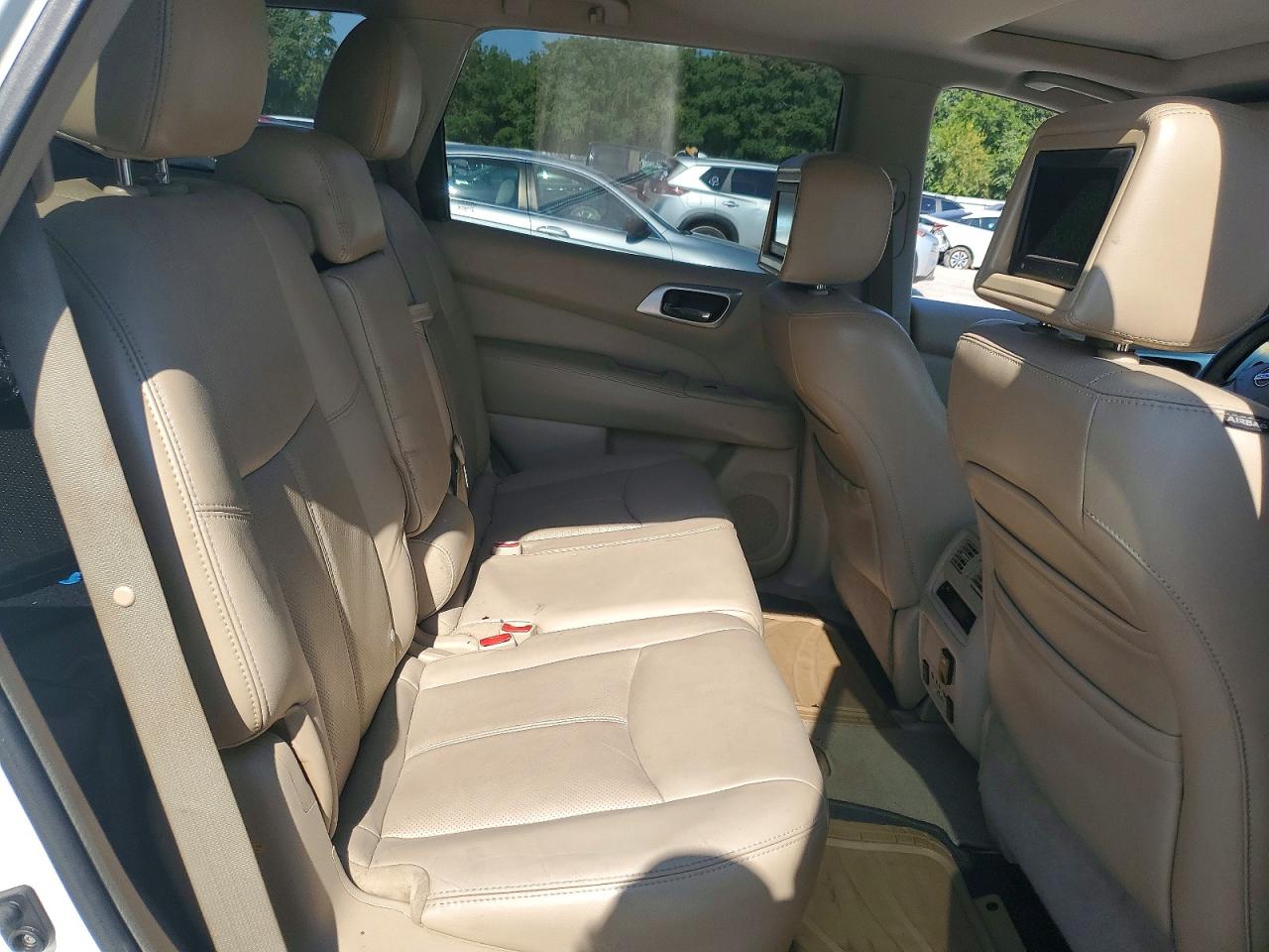 2013 Nissan Pathfinder S White vin: 5N1AR2MN5DC630138