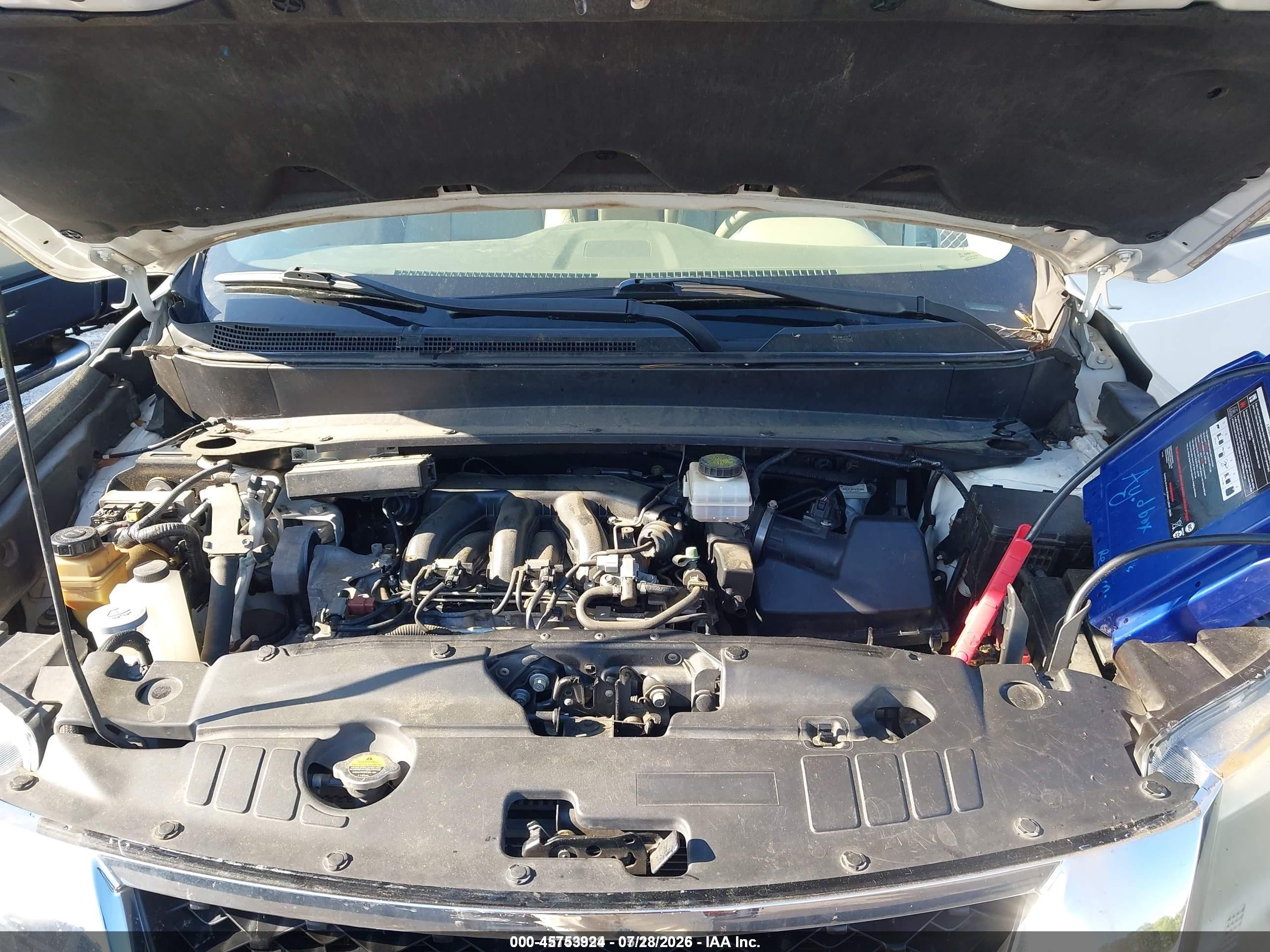 2013 Nissan Pathfinder S Белый vin: 5N1AR2MN5DC648042