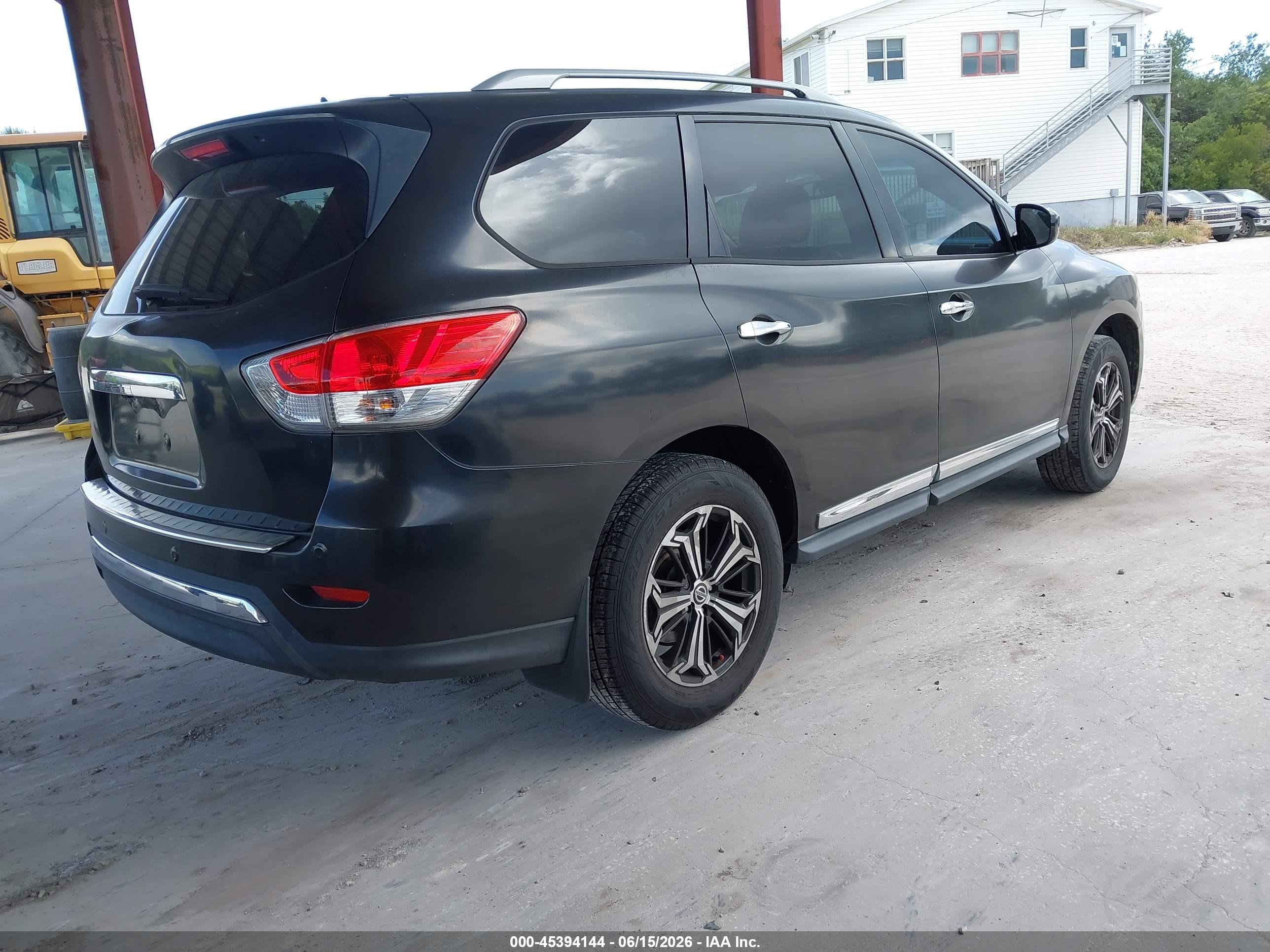 2013 Nissan Pathfinder Sl Black vin: 5N1AR2MN5DC652365