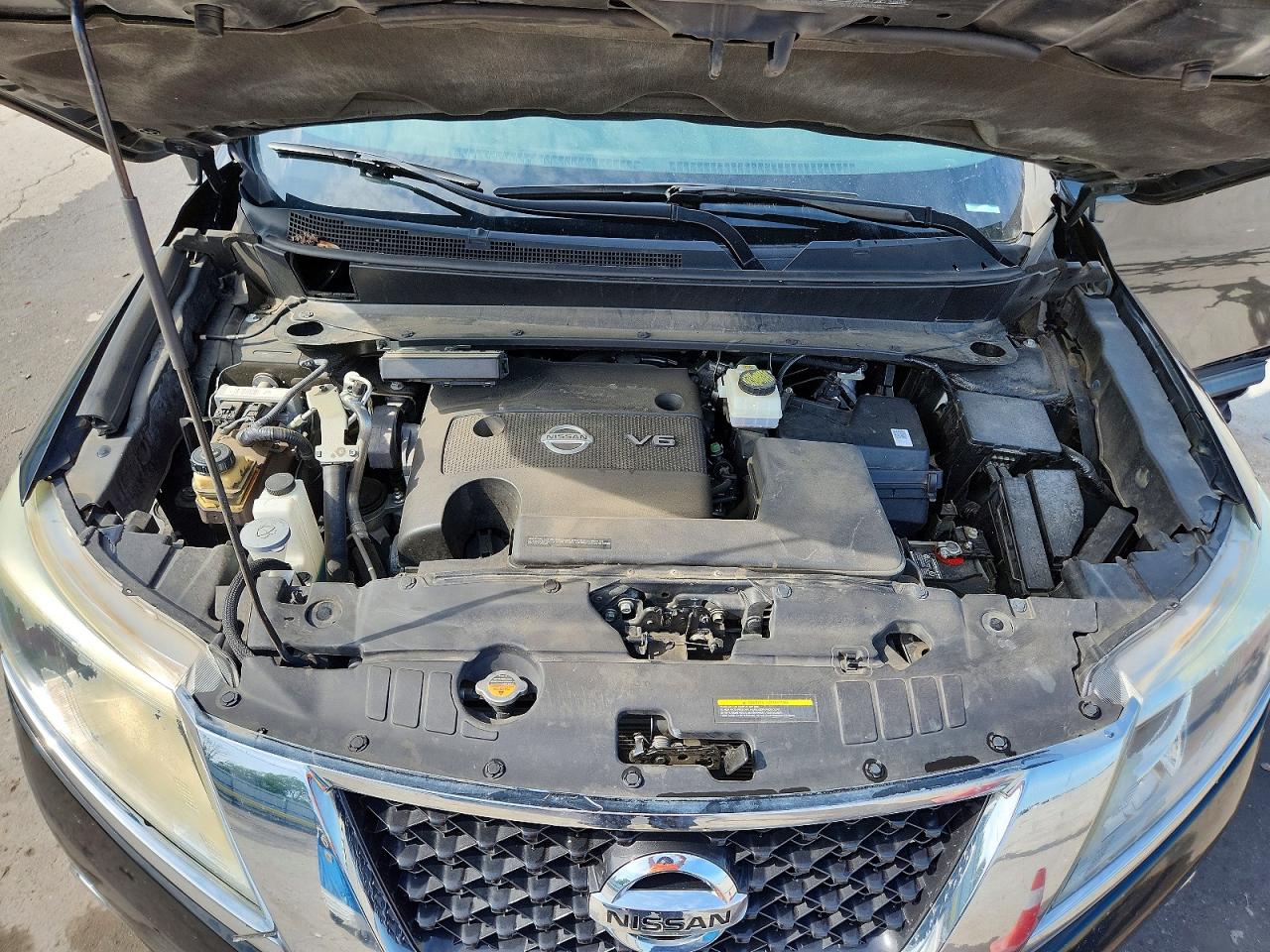 2013 Nissan Pathfinder S Black vin: 5N1AR2MN5DC659235