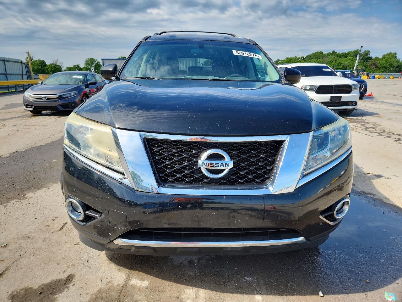 2013 Nissan Pathfinder S Black vin: 5N1AR2MN5DC659235
