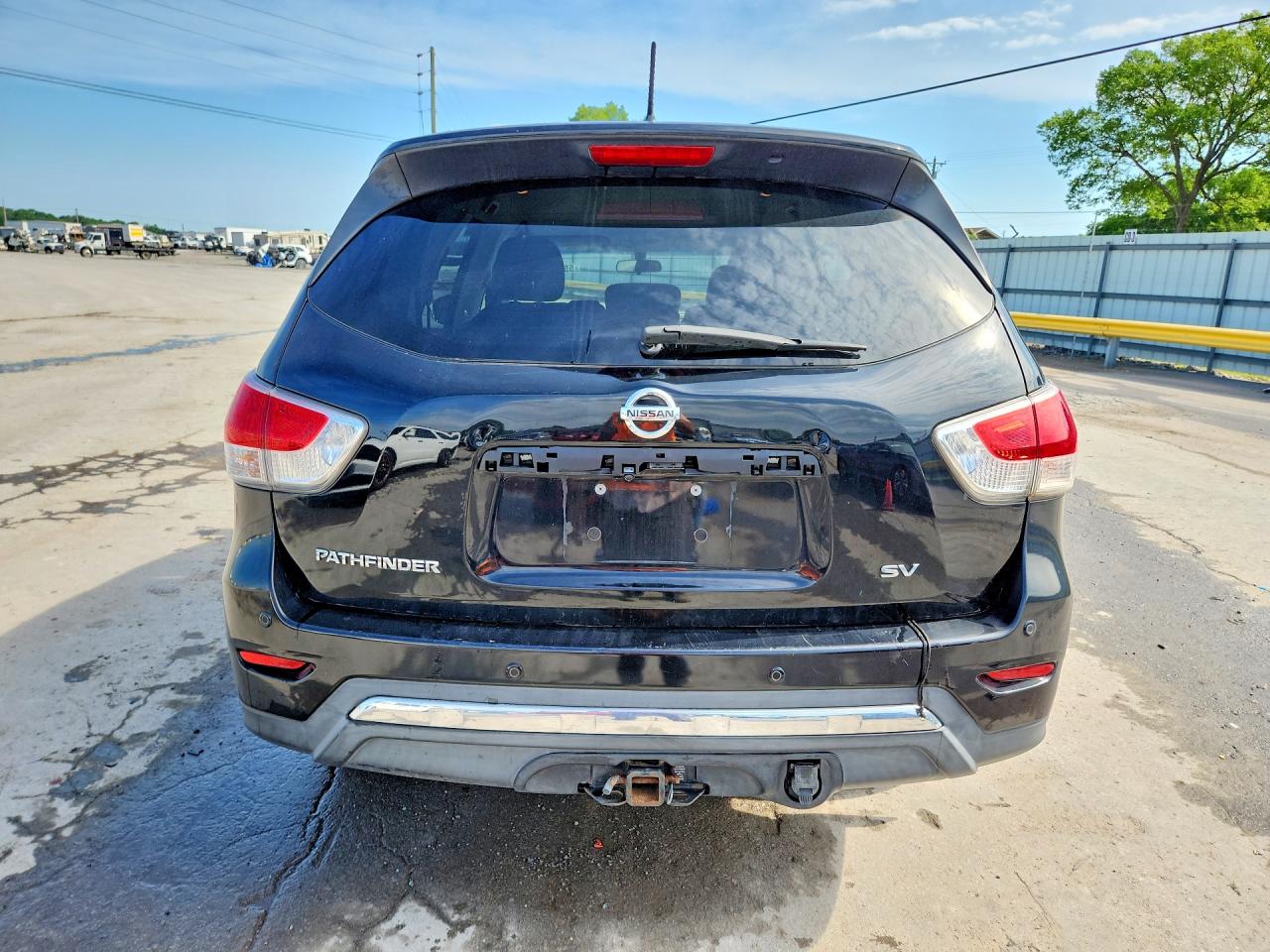 2013 Nissan Pathfinder S Black vin: 5N1AR2MN5DC659235