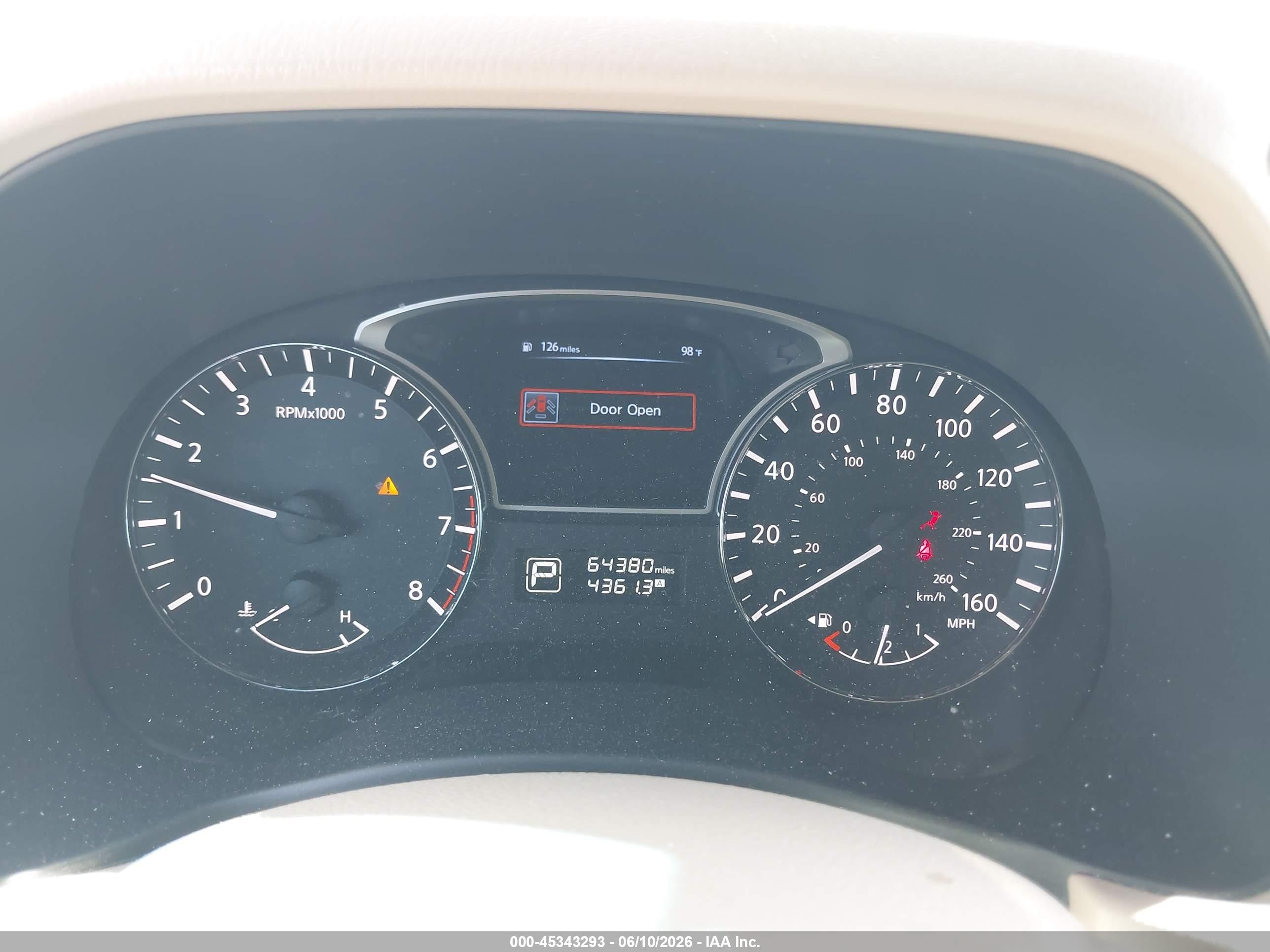 2014 Nissan Pathfinder Sl White vin: 5N1AR2MN5EC604382