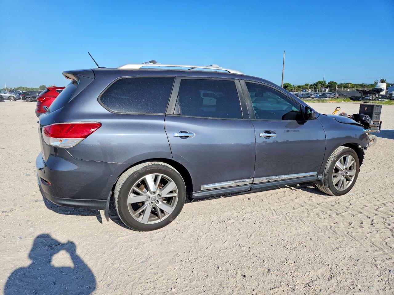2014 Nissan Pathfinder S Black vin: 5N1AR2MN5EC608013