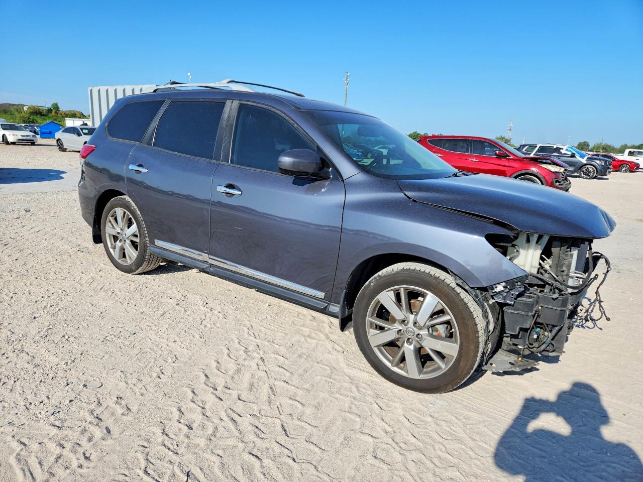 2014 Nissan Pathfinder S Black vin: 5N1AR2MN5EC608013