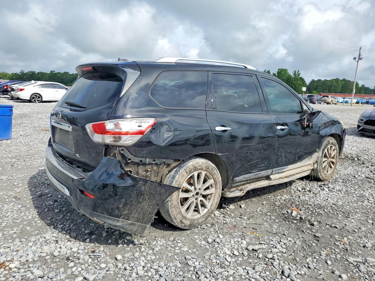 2014 Nissan Pathfinder Sl Черный vin: 5N1AR2MN5EC629475