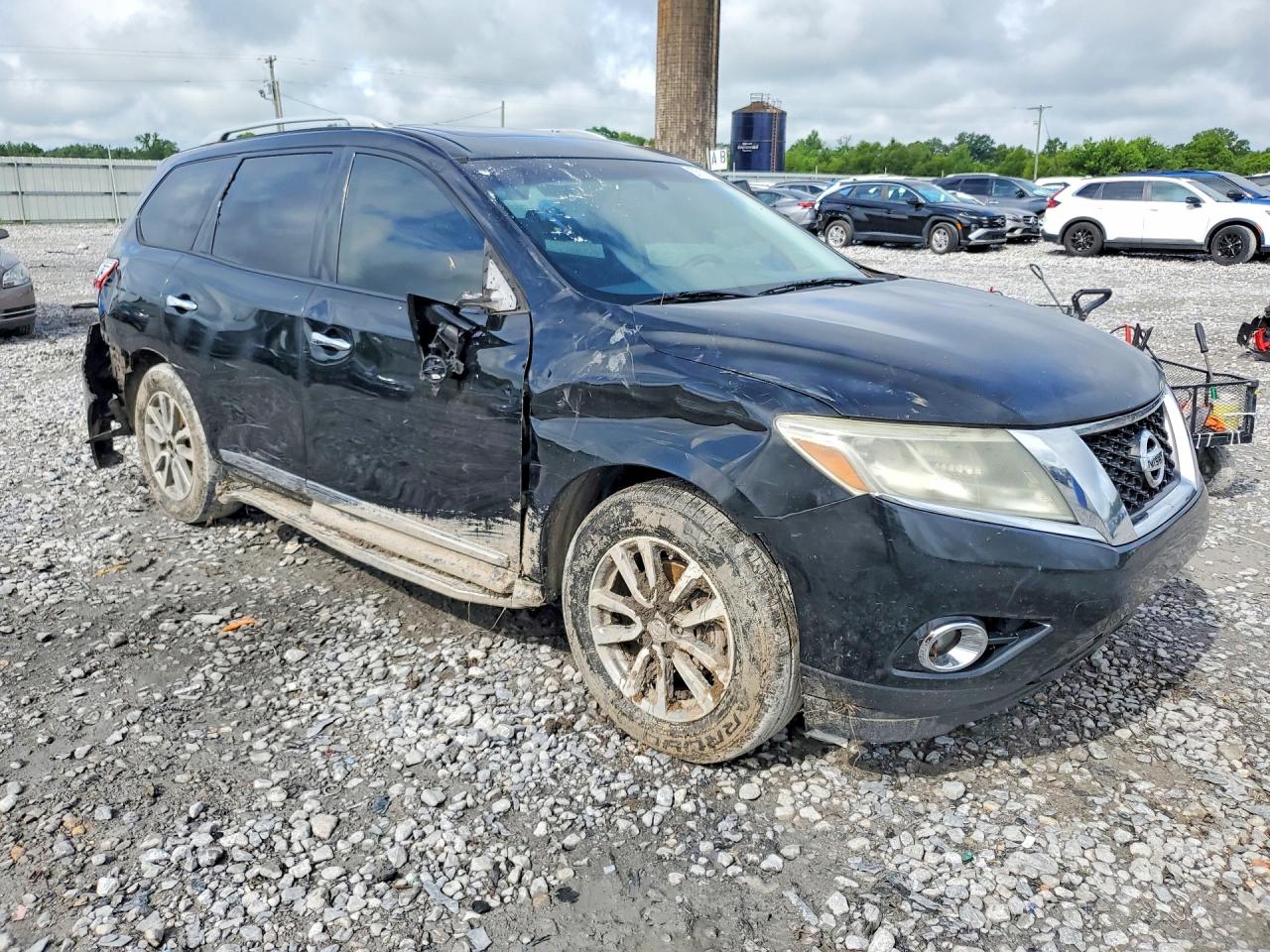 2014 Nissan Pathfinder Sl Черный vin: 5N1AR2MN5EC629475