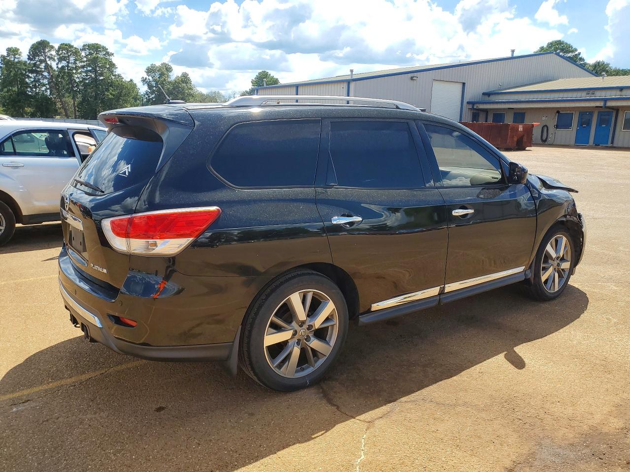 2014 Nissan Pathfinder S Black vin: 5N1AR2MN5EC657809