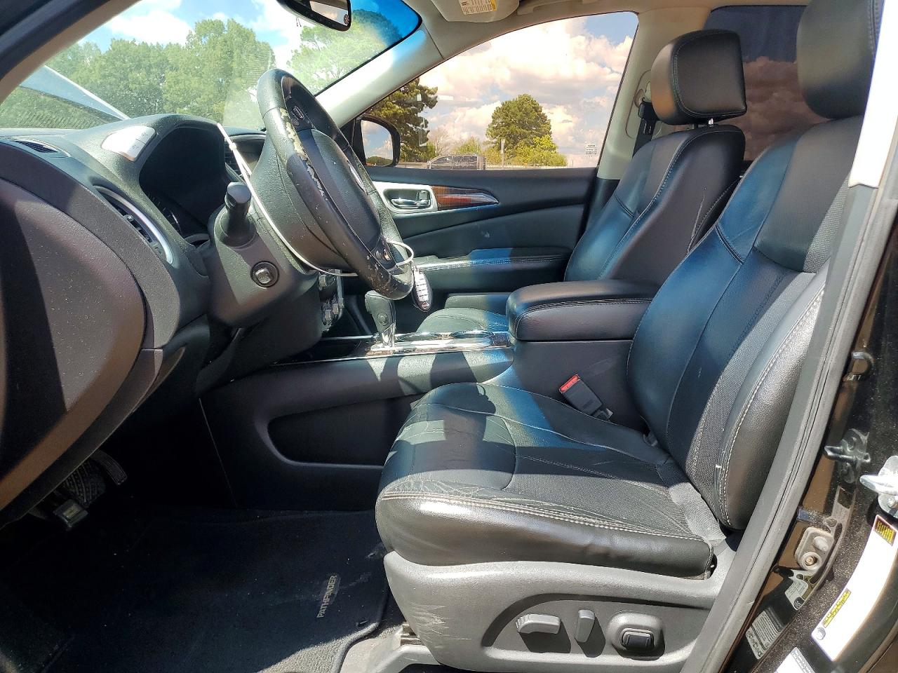 2014 Nissan Pathfinder S Black vin: 5N1AR2MN5EC657809