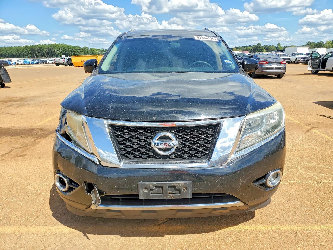 2014 Nissan Pathfinder S Black vin: 5N1AR2MN5EC657809