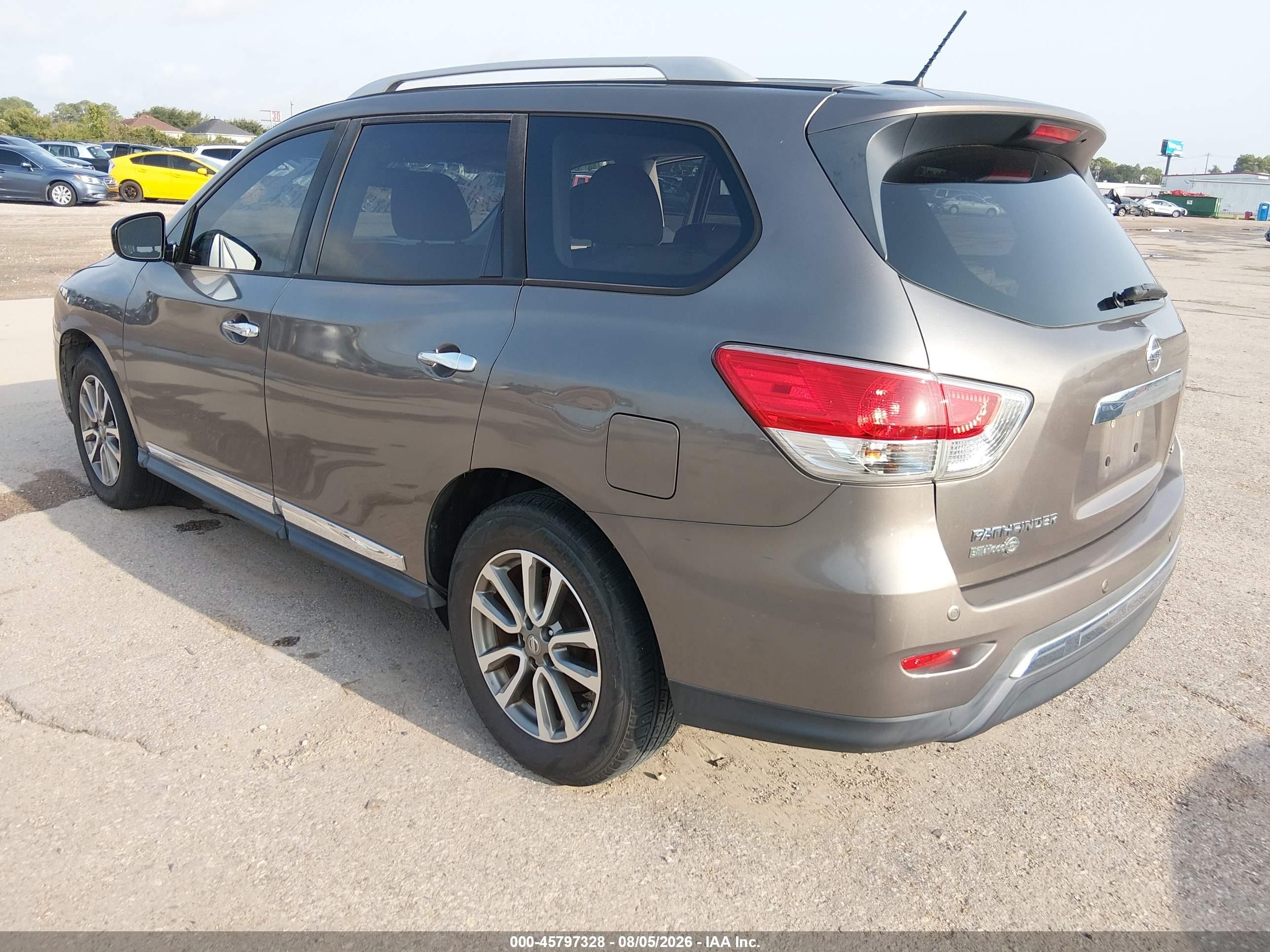 2014 Nissan Pathfinder Sl Tan vin: 5N1AR2MN5EC668275