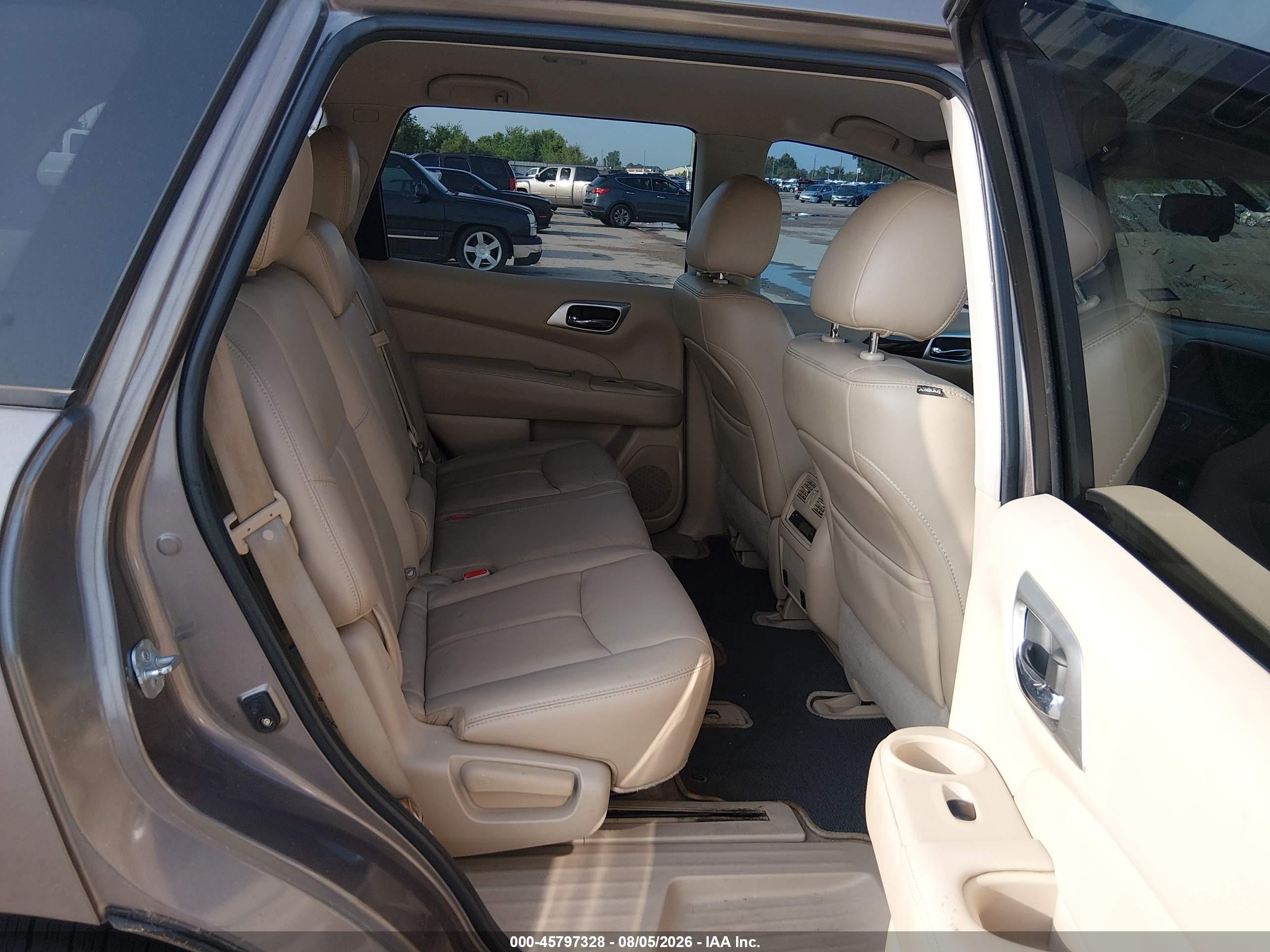 2014 Nissan Pathfinder Sl Tan vin: 5N1AR2MN5EC668275