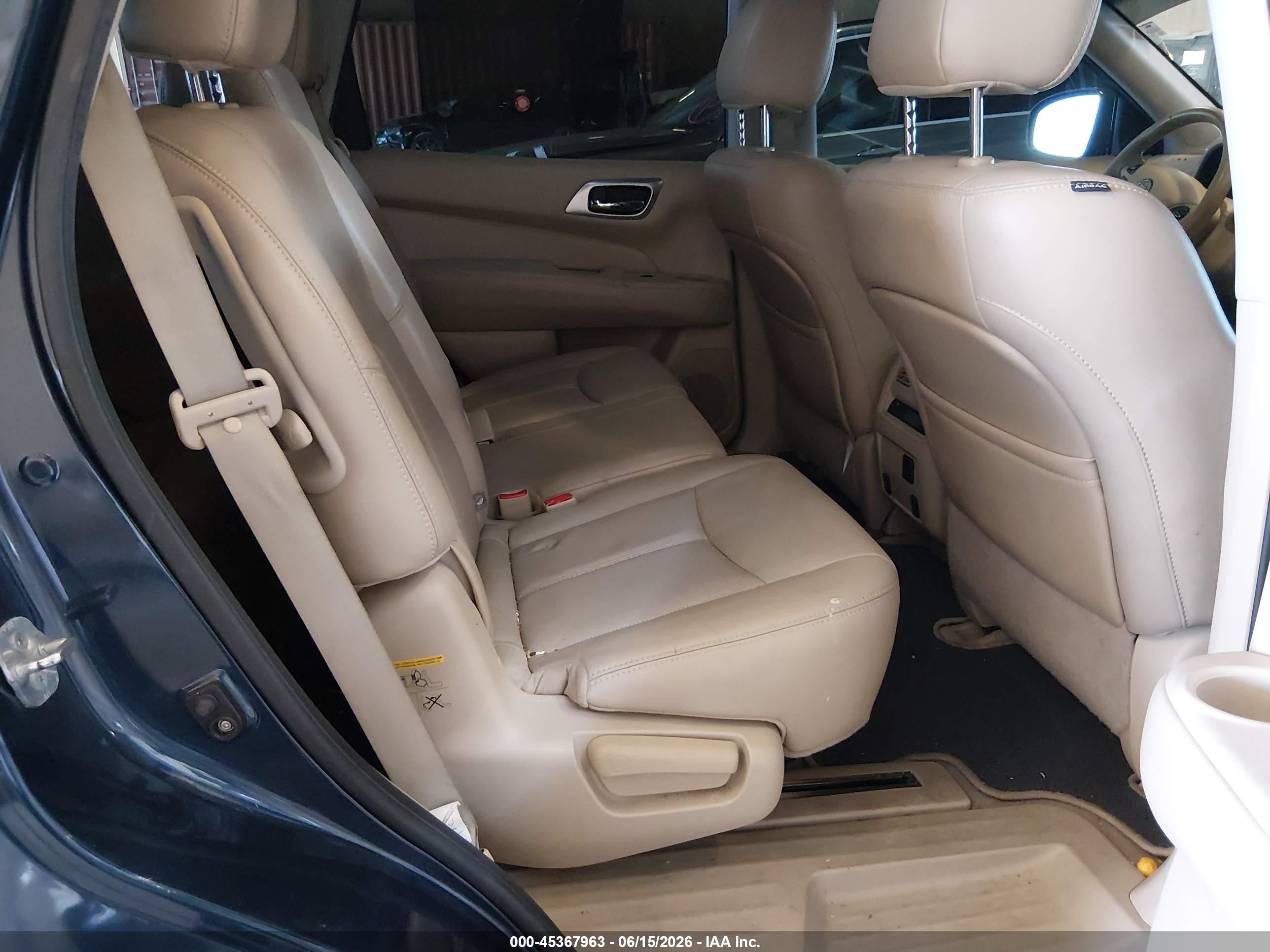 2014 Nissan Pathfinder Platinum Синий vin: 5N1AR2MN5EC679616