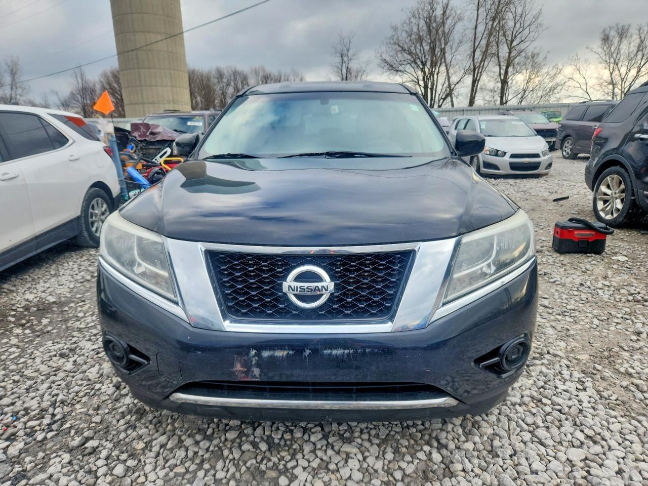 2014 Nissan Pathfinder S Черный vin: 5N1AR2MN5EC713649