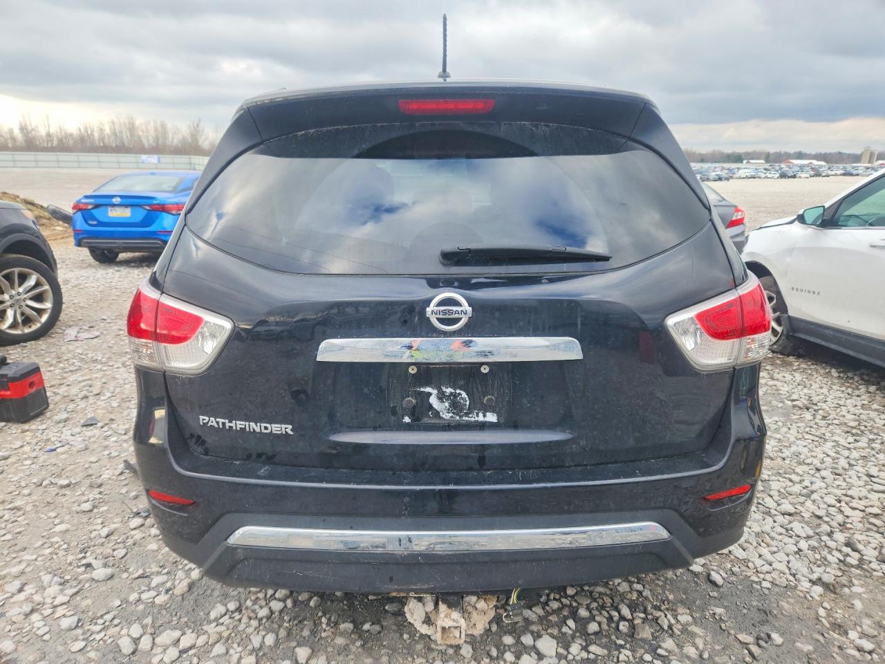 2014 Nissan Pathfinder S Черный vin: 5N1AR2MN5EC713649