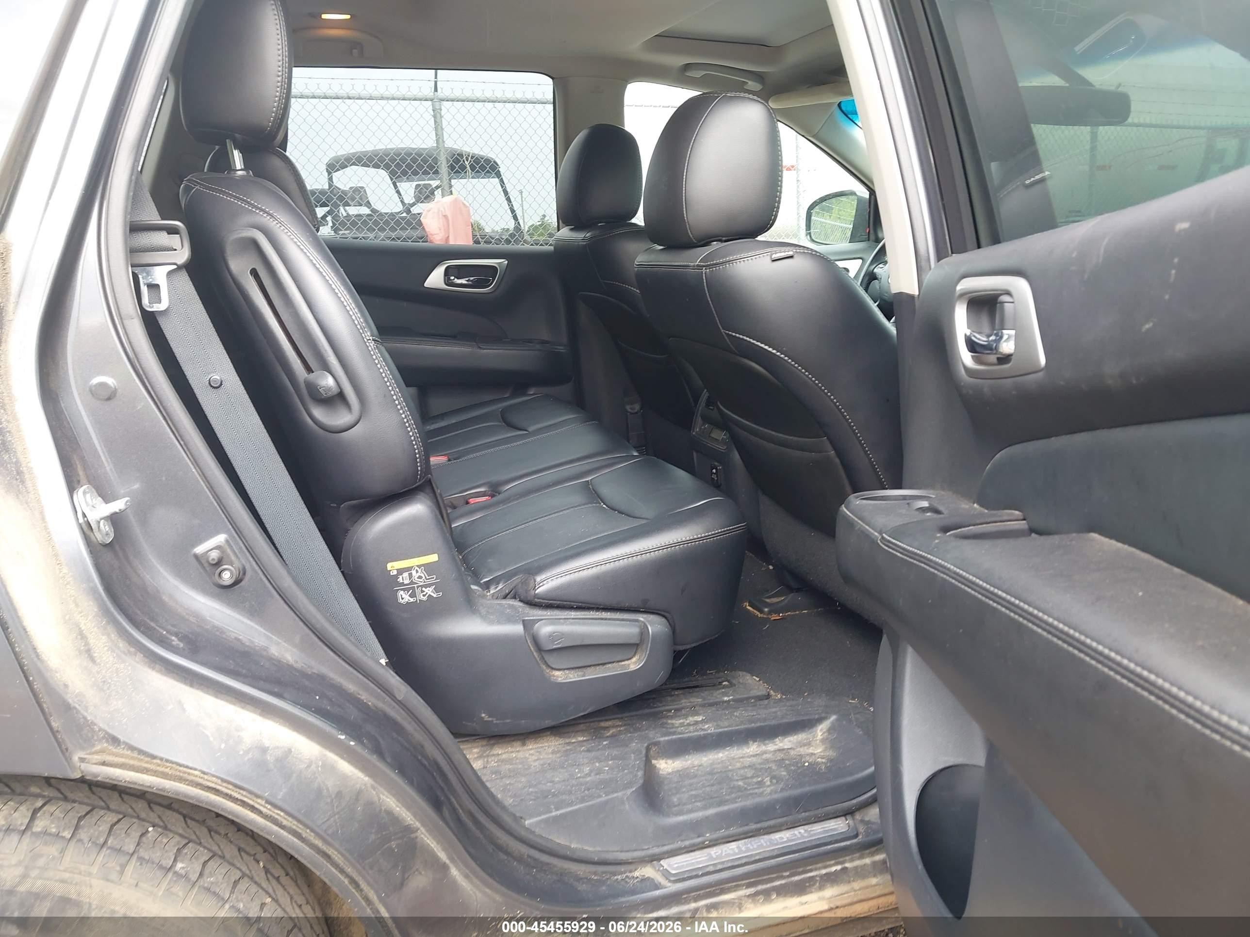 2014 Nissan Pathfinder Sl Gray vin: 5N1AR2MN5EC713778
