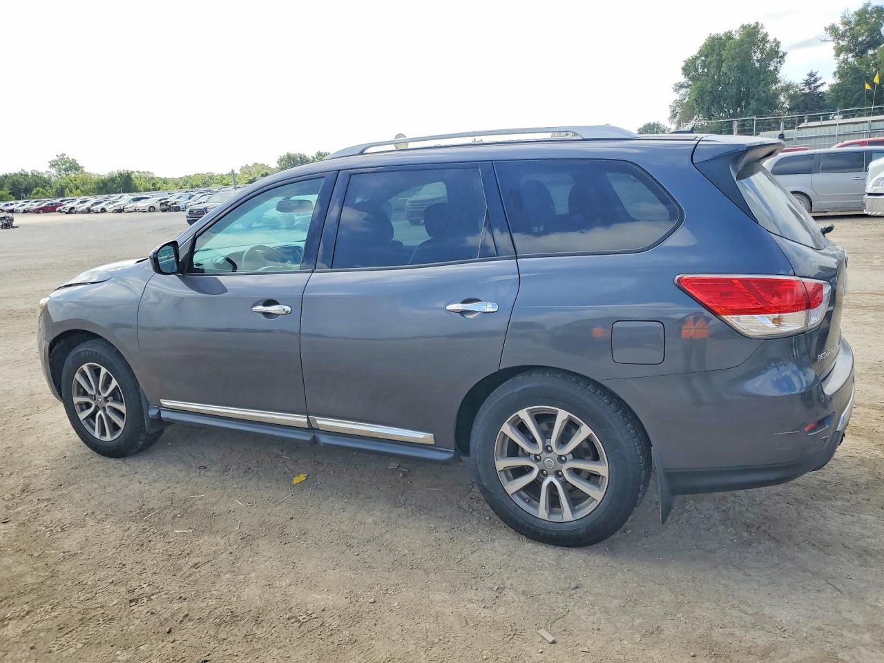 2014 Nissan Pathfinder Sl Gray vin: 5N1AR2MN5EC734193