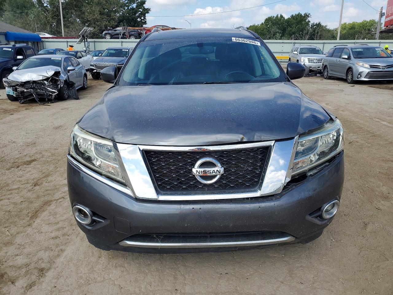 2014 Nissan Pathfinder Sl Gray vin: 5N1AR2MN5EC734193