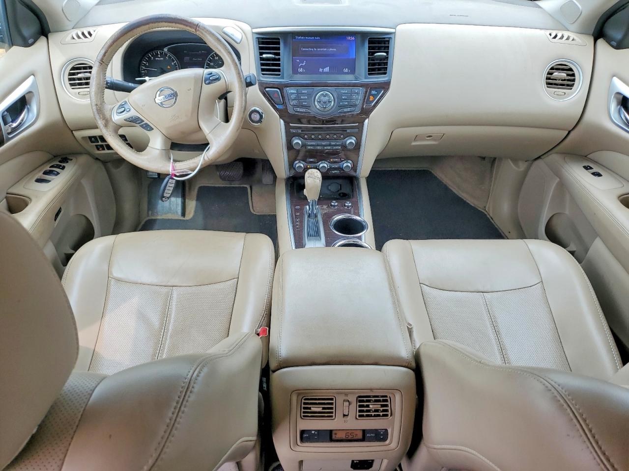 2015 Nissan Pathfinder Platinum Black vin: 5N1AR2MN5FC602004