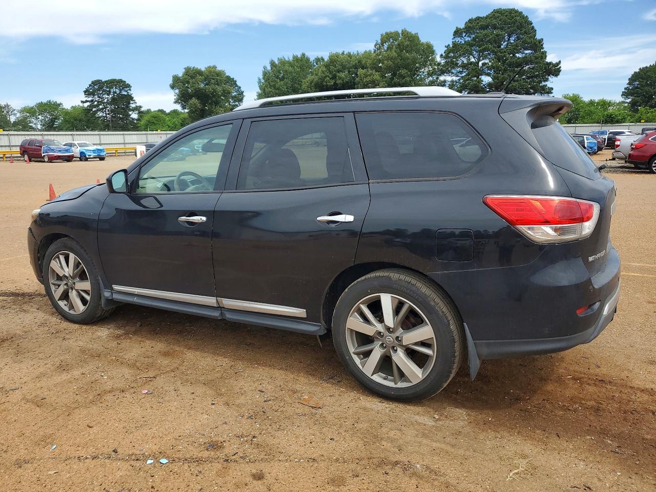 2015 Nissan Pathfinder Platinum Black vin: 5N1AR2MN5FC602004