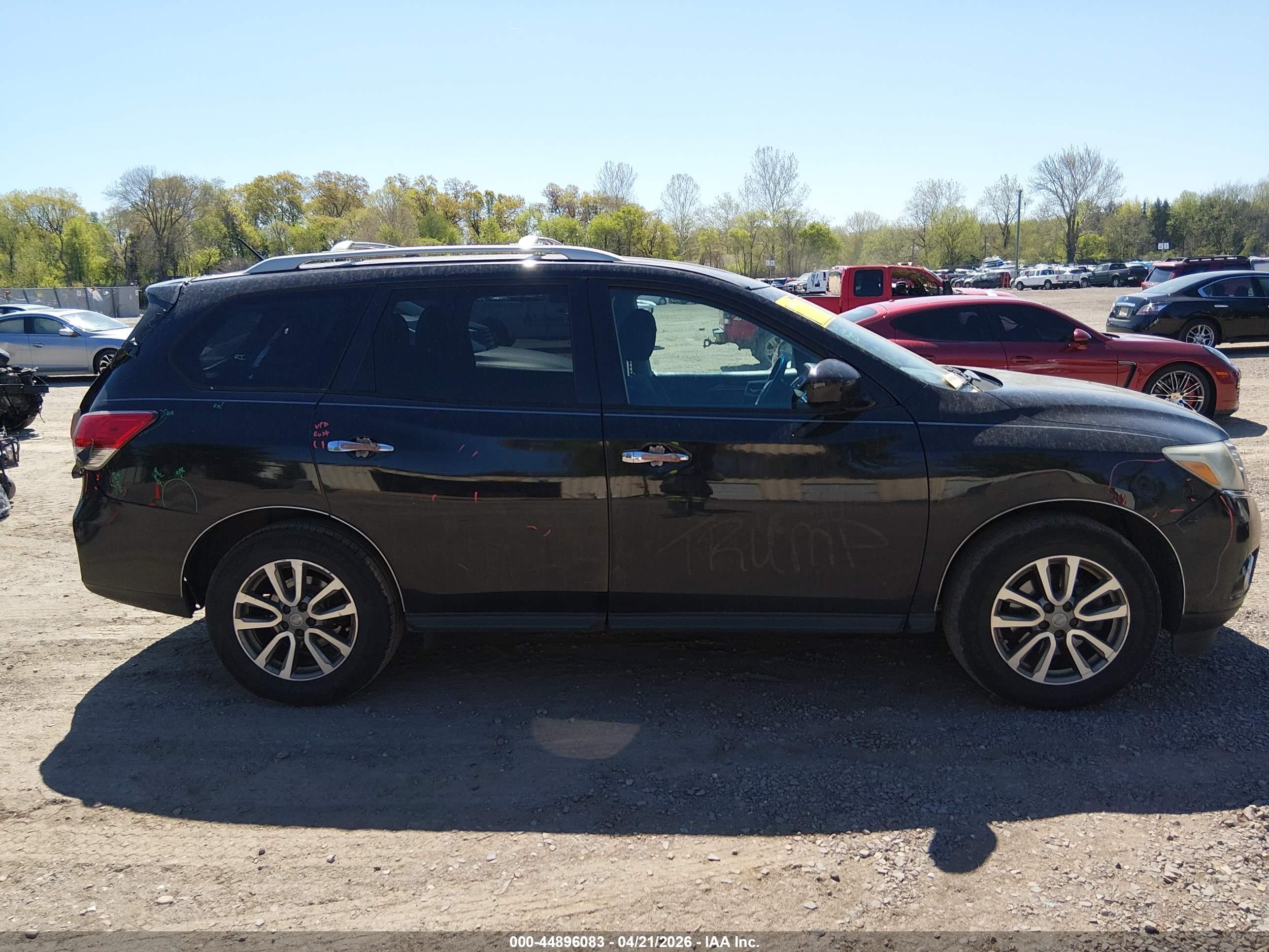 2015 Nissan Pathfinder Platinum/s/sl/sv Черный vin: 5N1AR2MN5FC605601