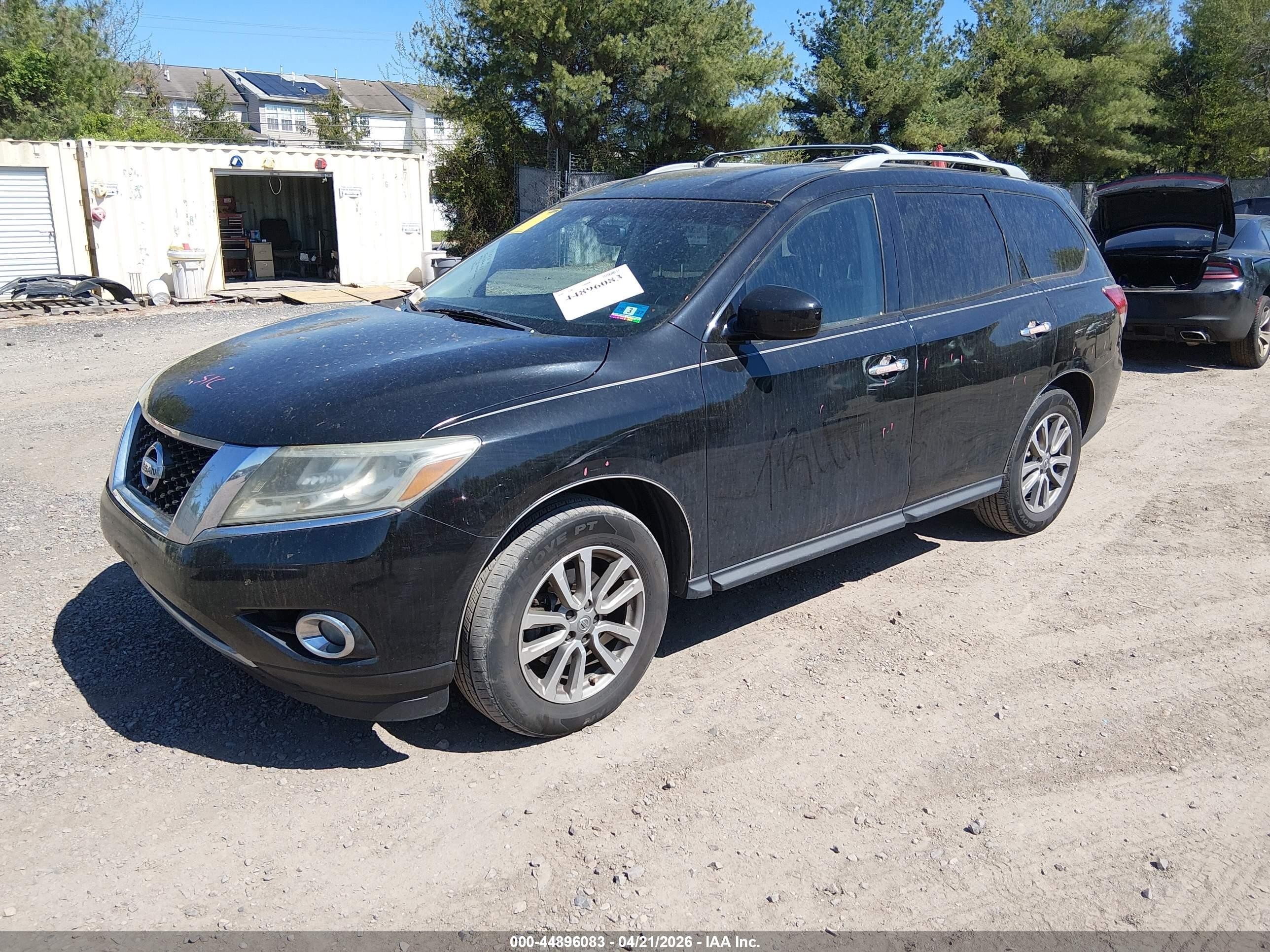 2015 Nissan Pathfinder Platinum/s/sl/sv Черный vin: 5N1AR2MN5FC605601