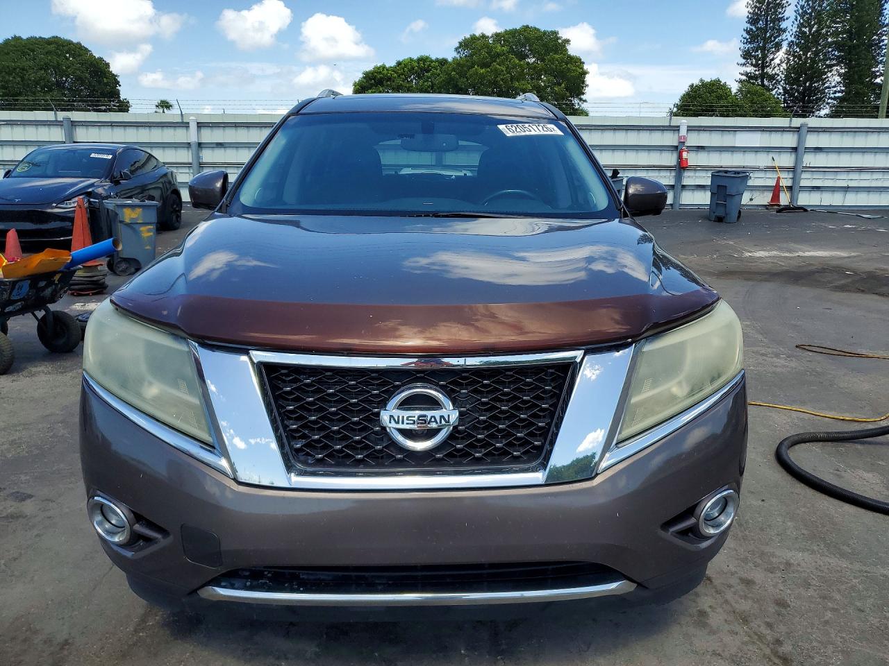 2015 Nissan Pathfinder Platinum Brown vin: 5N1AR2MN5FC626643