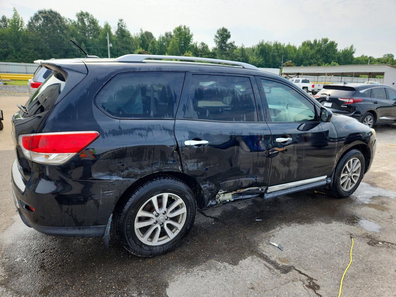 2015 Nissan Pathfinder Sl Черный vin: 5N1AR2MN5FC627114