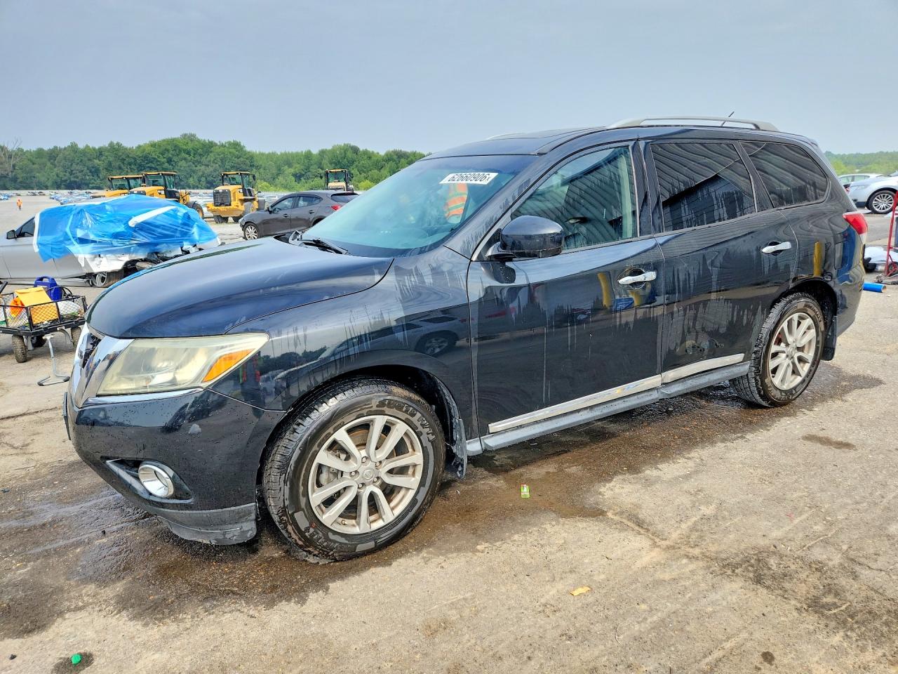 2015 Nissan Pathfinder Sl Черный vin: 5N1AR2MN5FC627114
