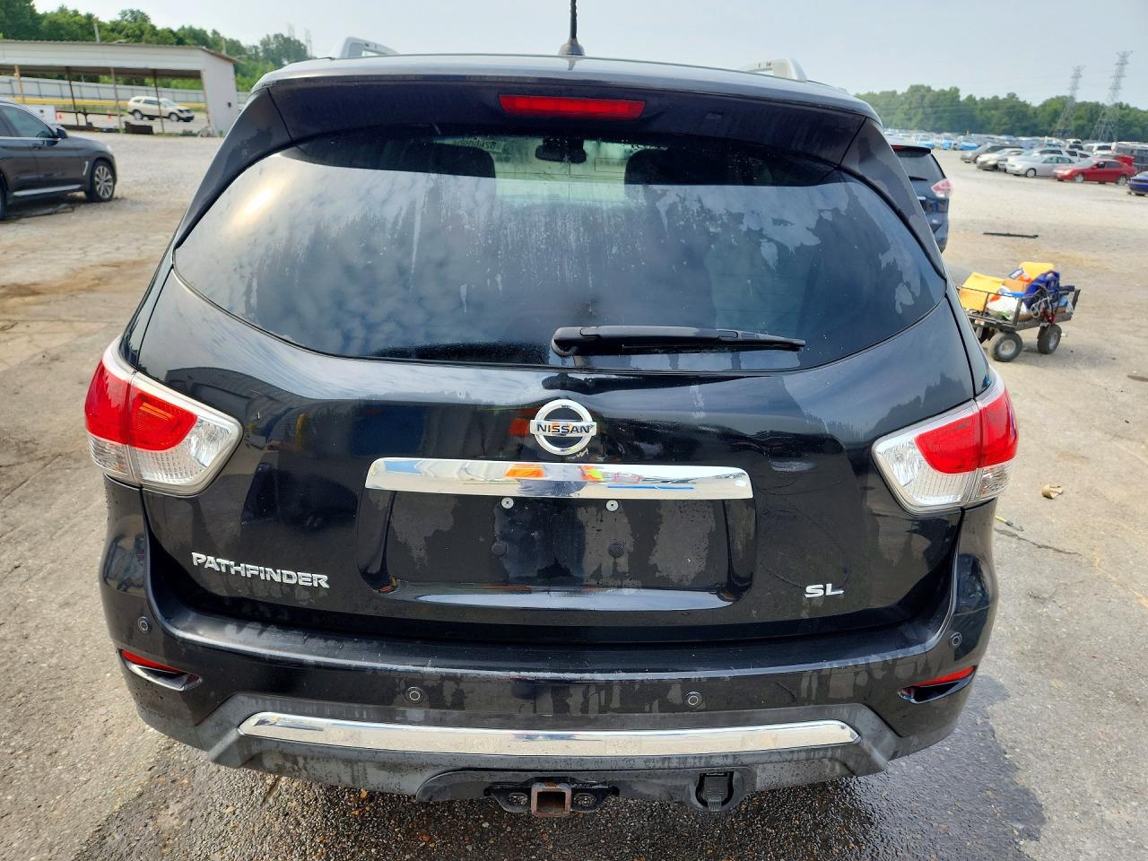 2015 Nissan Pathfinder Sl Черный vin: 5N1AR2MN5FC627114