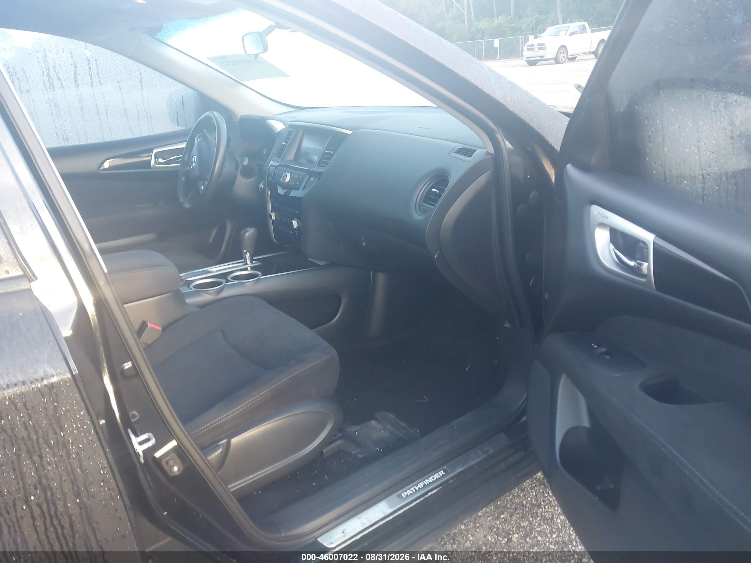 2015 Nissan Pathfinder S Black vin: 5N1AR2MN5FC634631