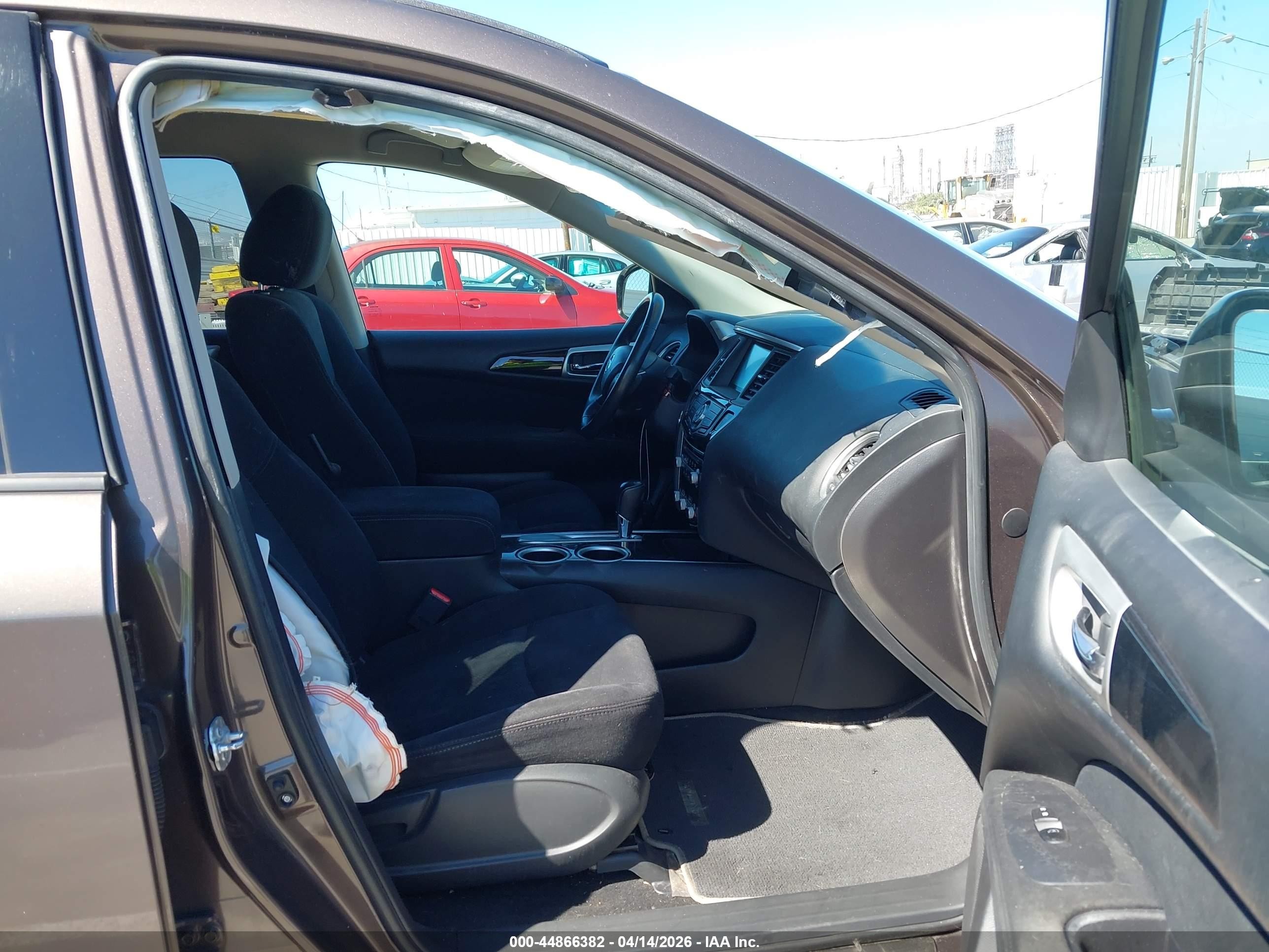 2015 Nissan Pathfinder Sv Black vin: 5N1AR2MN5FC642017