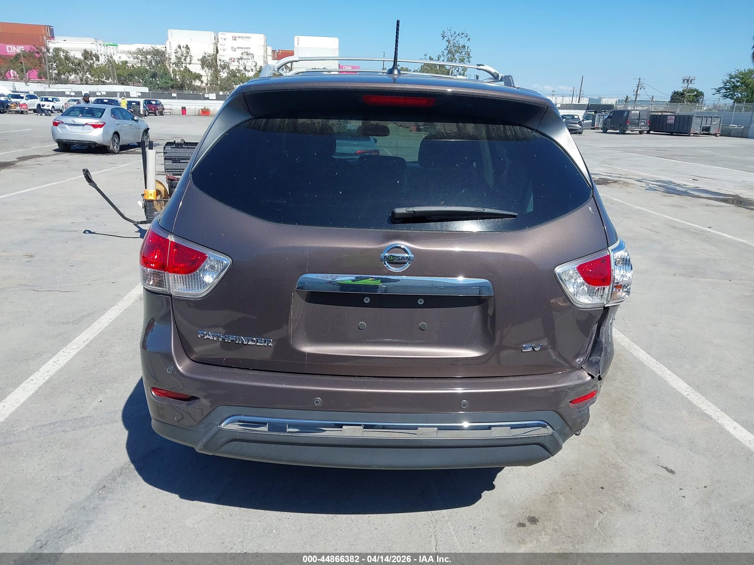 2015 Nissan Pathfinder Sv Black vin: 5N1AR2MN5FC642017